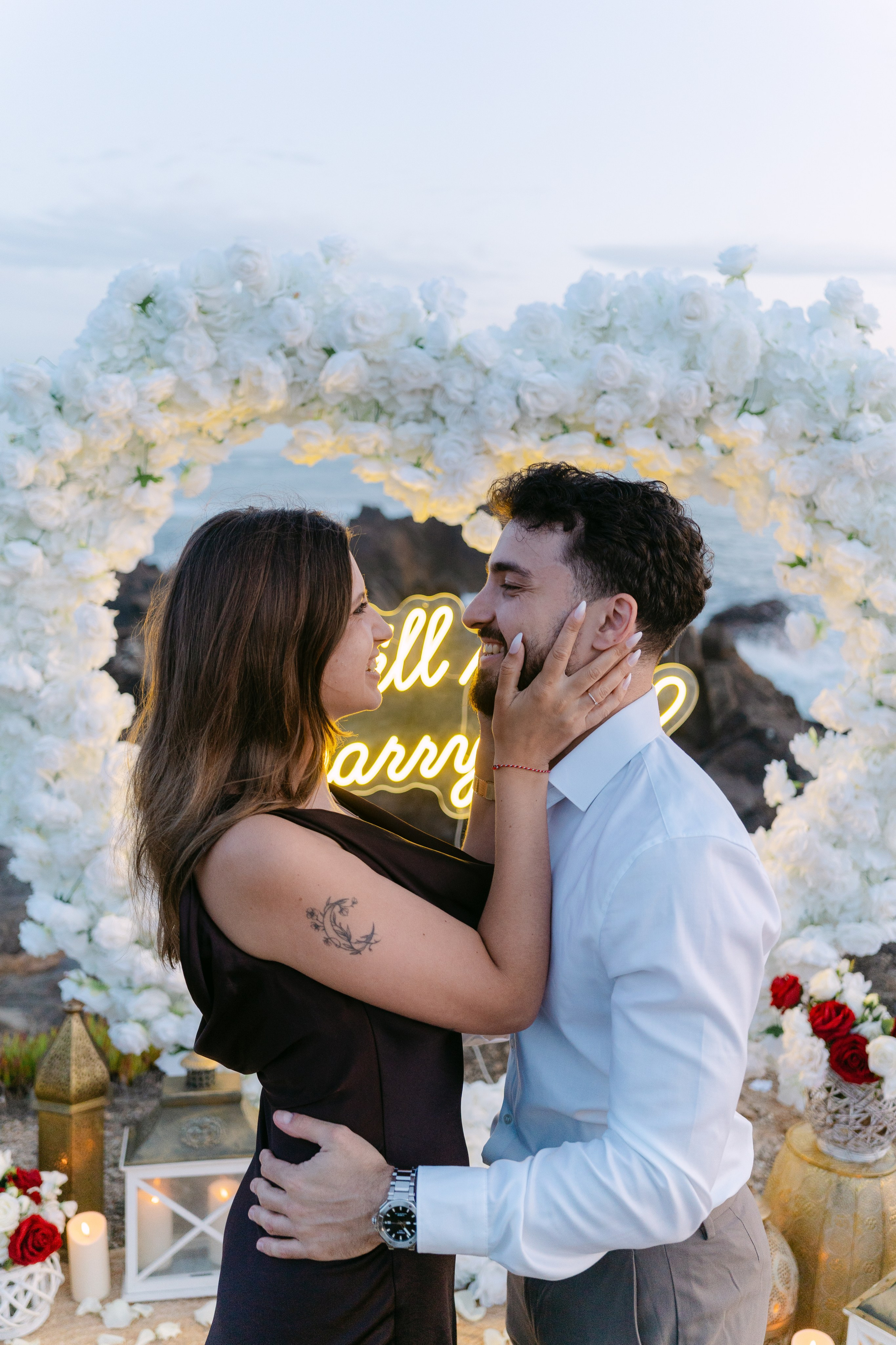 Wedding Proposal at the Beach. Davi Valente