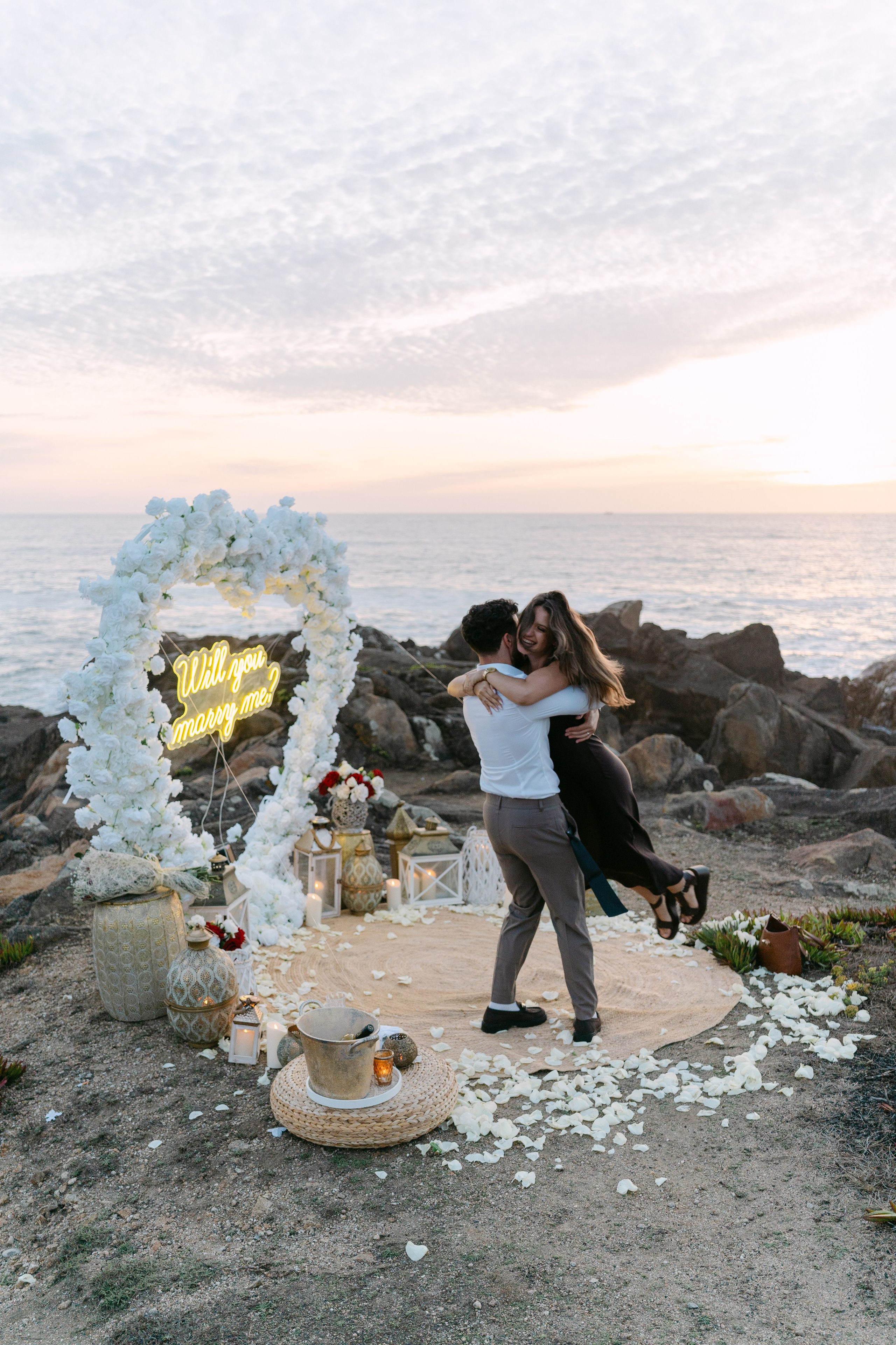 Wedding Proposal at the Beach. Davi Valente