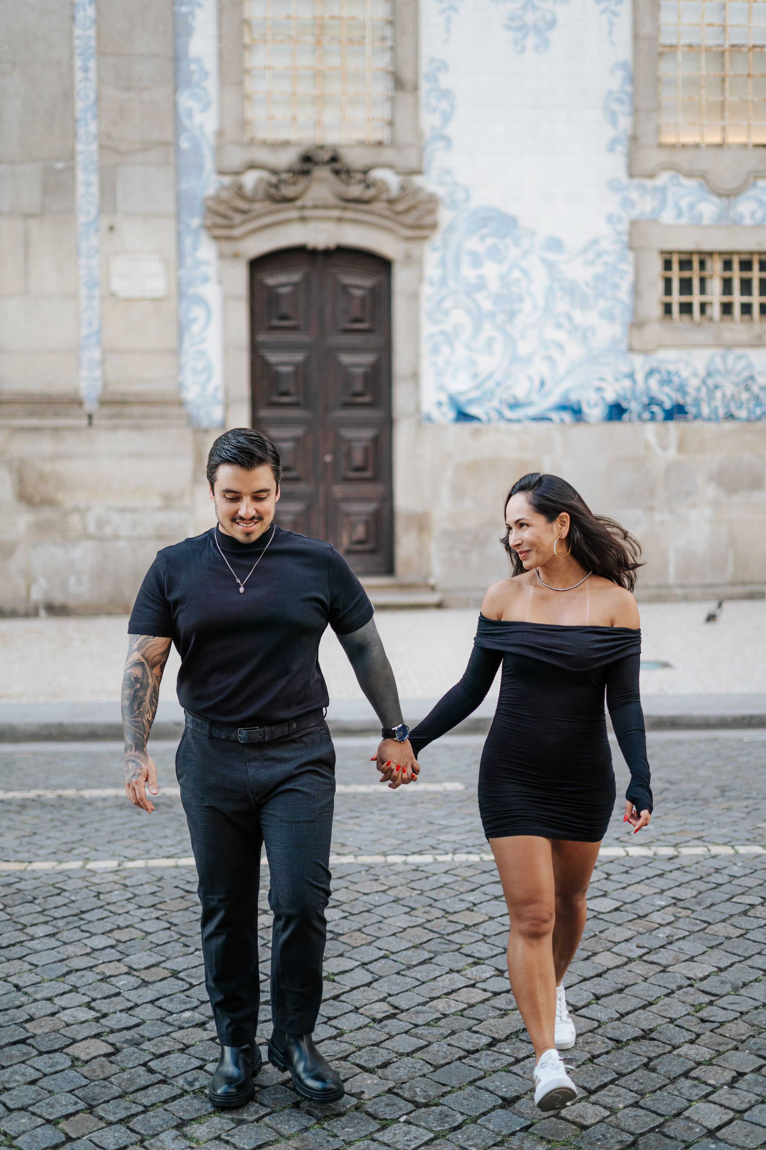 Fernando e Caroline. Davi Valente