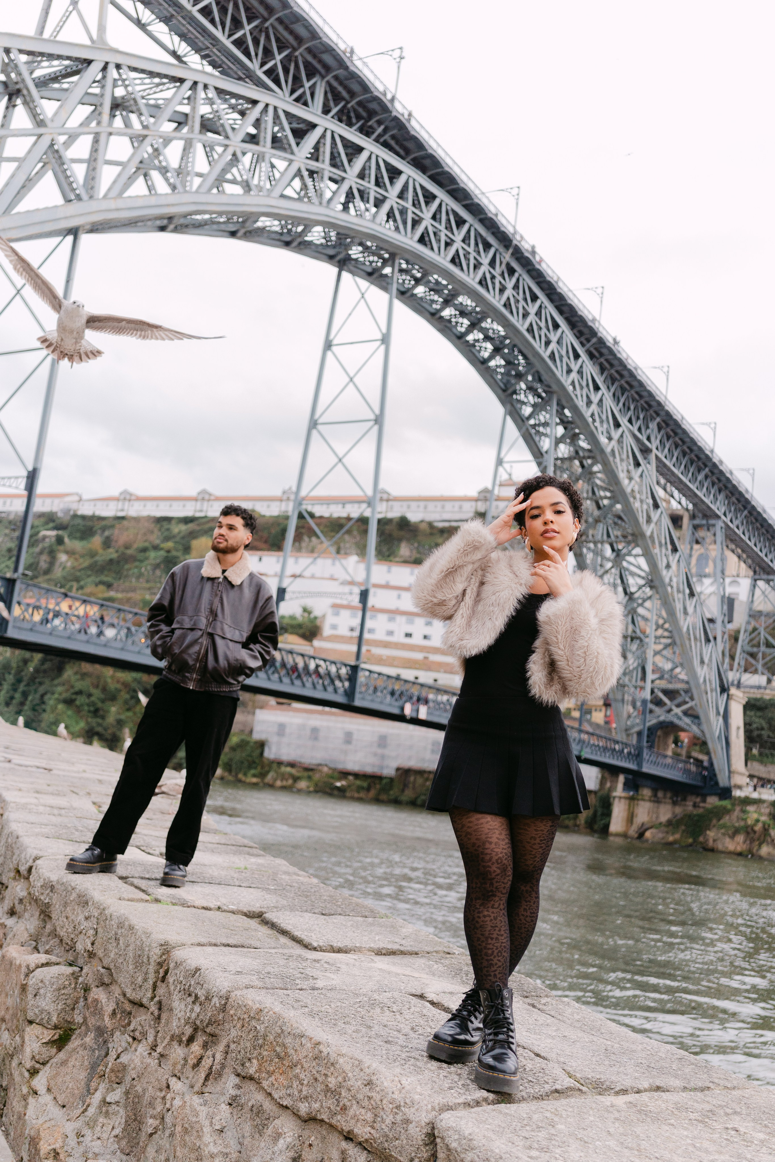 Emily e Mikael. Davi Valente