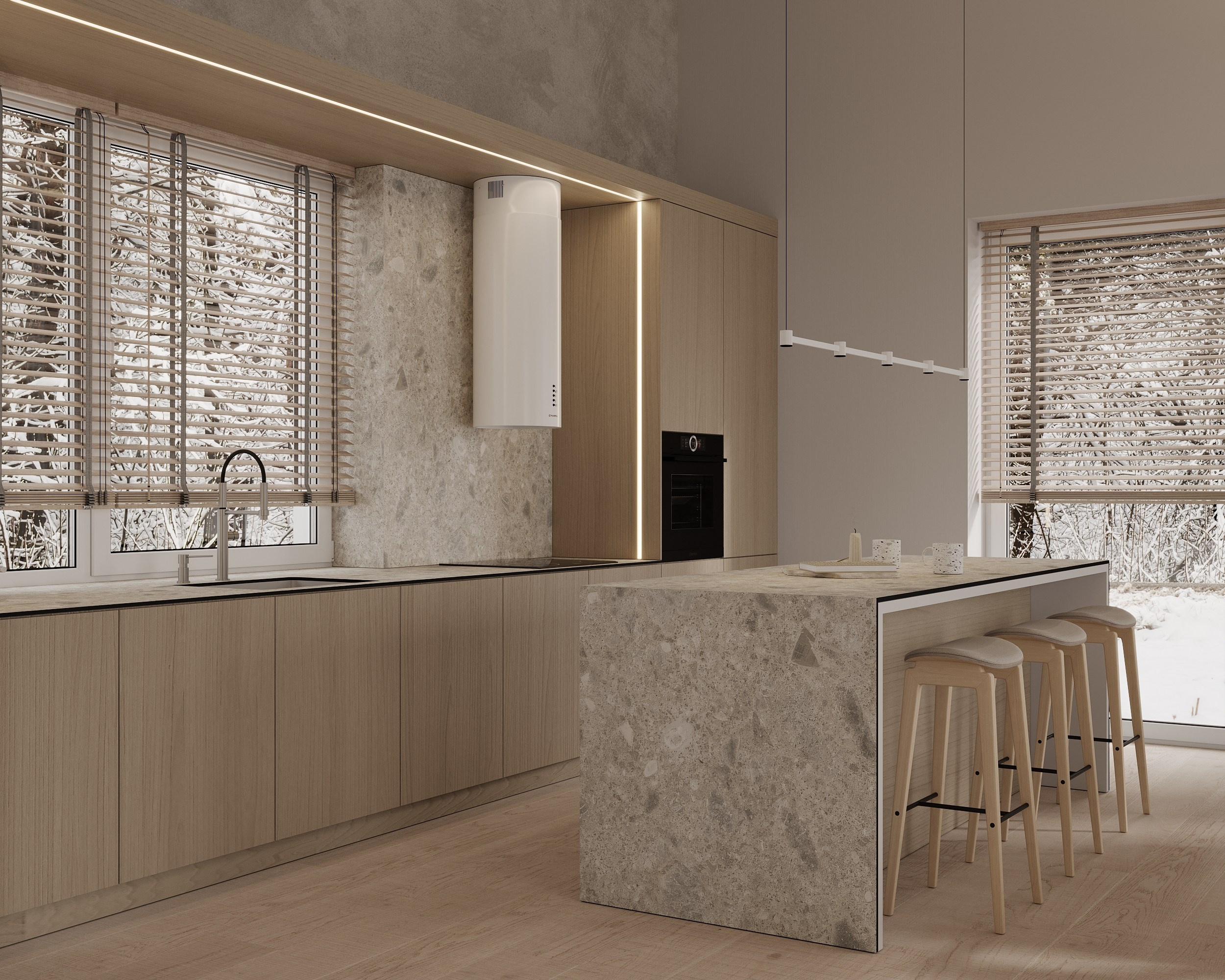 Butterfly House. Simple Archs — high quality visualizations for your interior projects