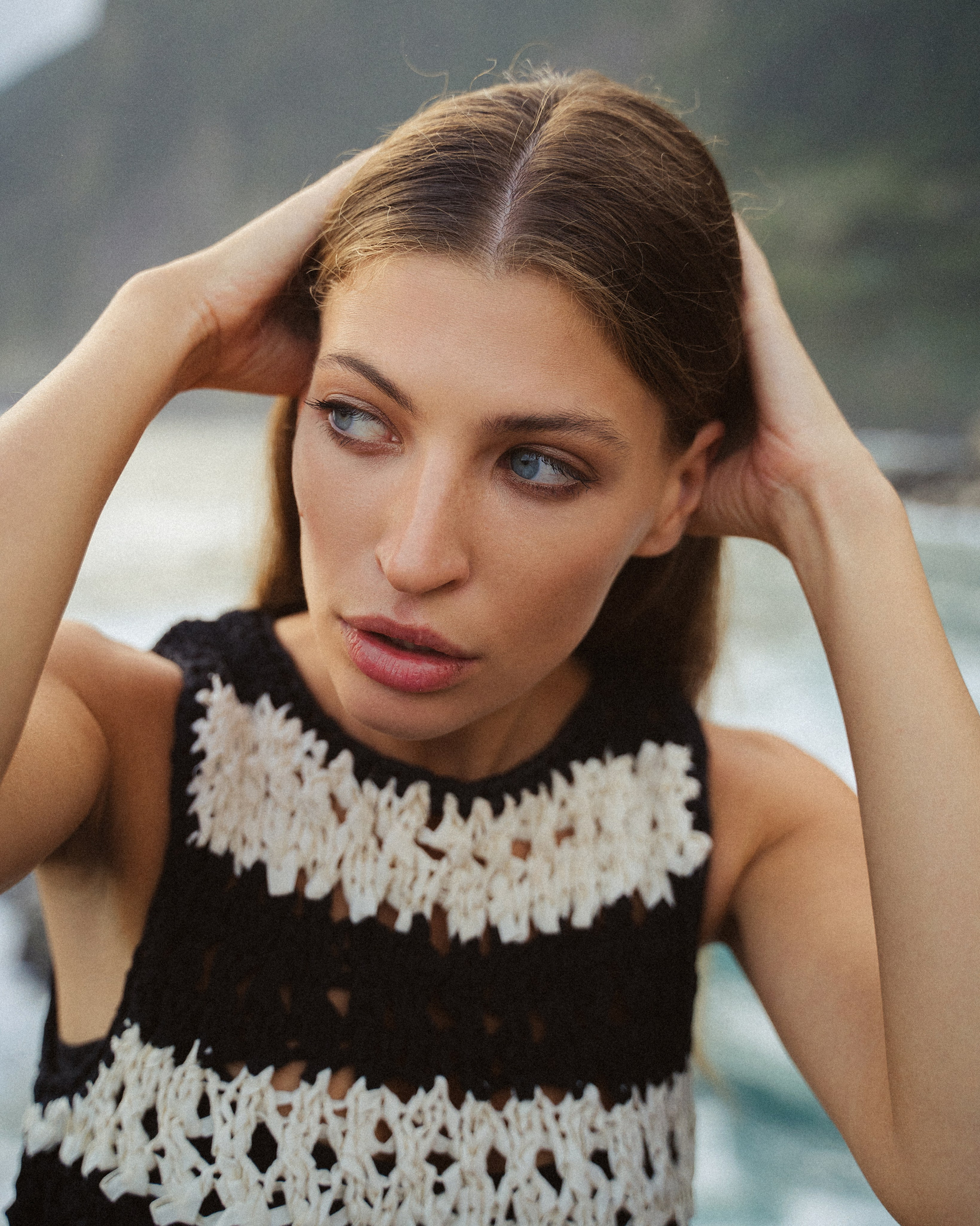 Sofia — Sunrise Portrait Session on Seixal Cliffs, Madeira. Your photographer in Madeira