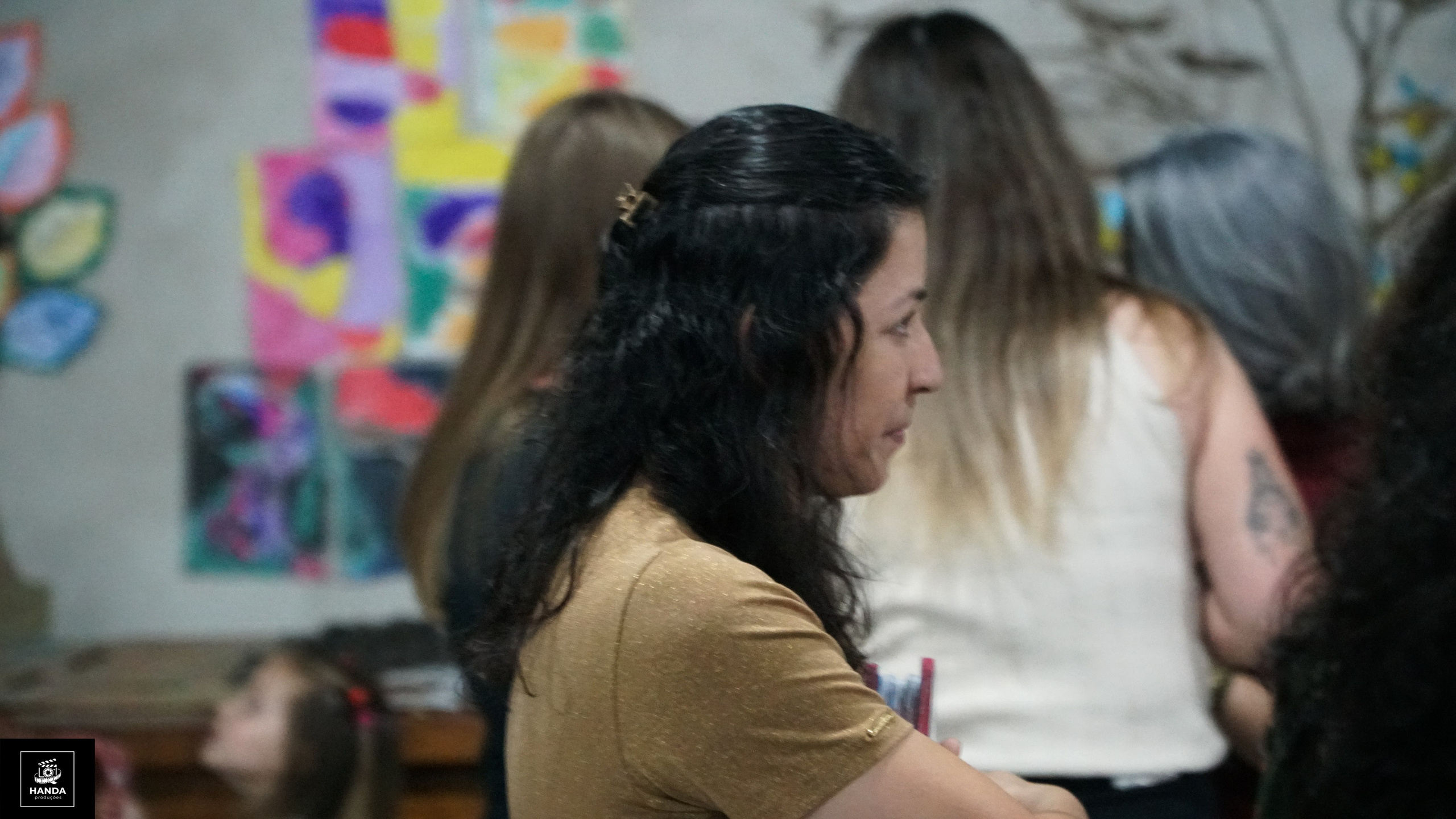Noite autógrafos colégio Aurélio Buarque de Holanda. Handa Produções