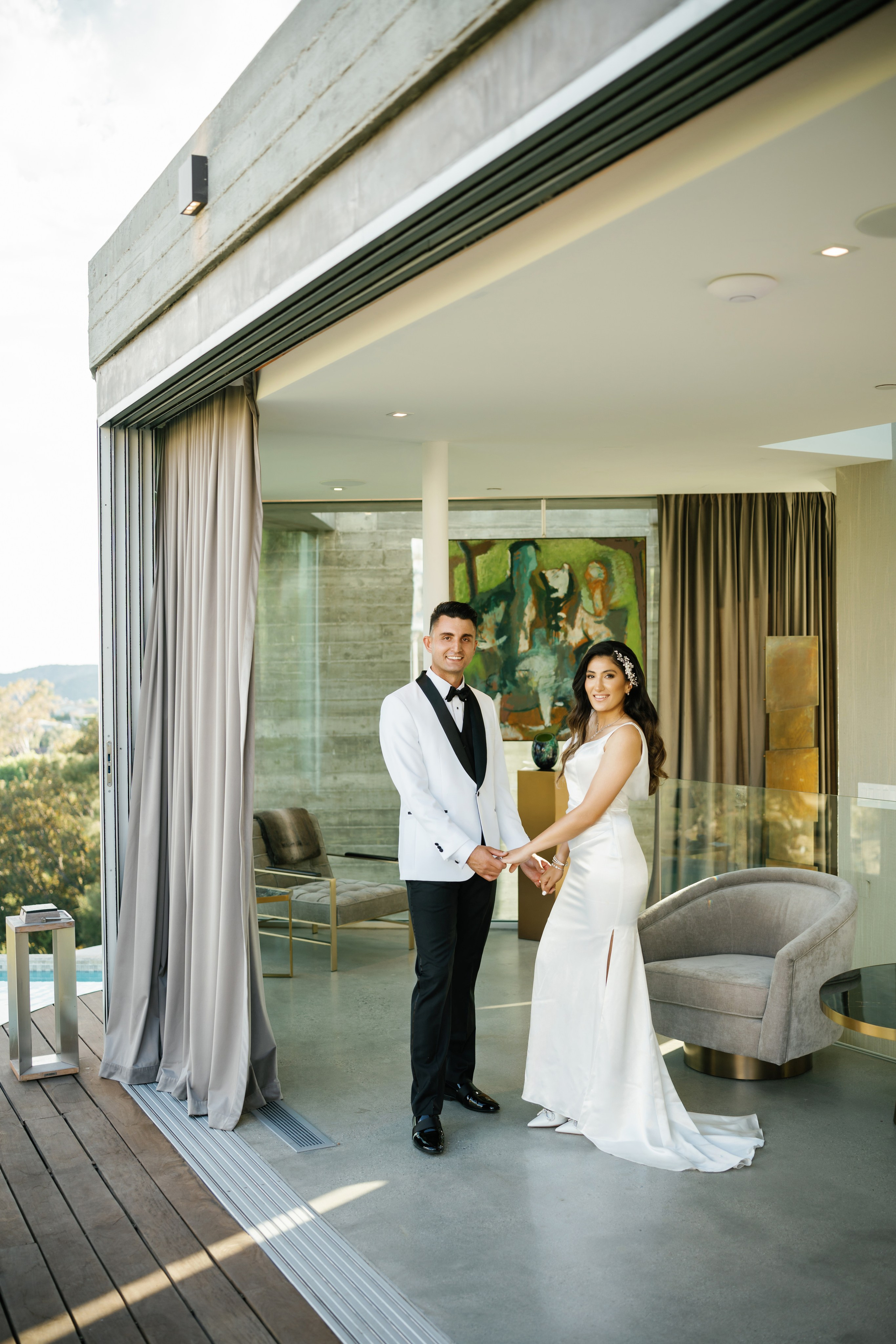 Wedding at the Hollywood Sign Venue, Los Angeles, California. Wedding Photography & Videography Team in California, Los Angeles, San Francisco, San Diego and Travel