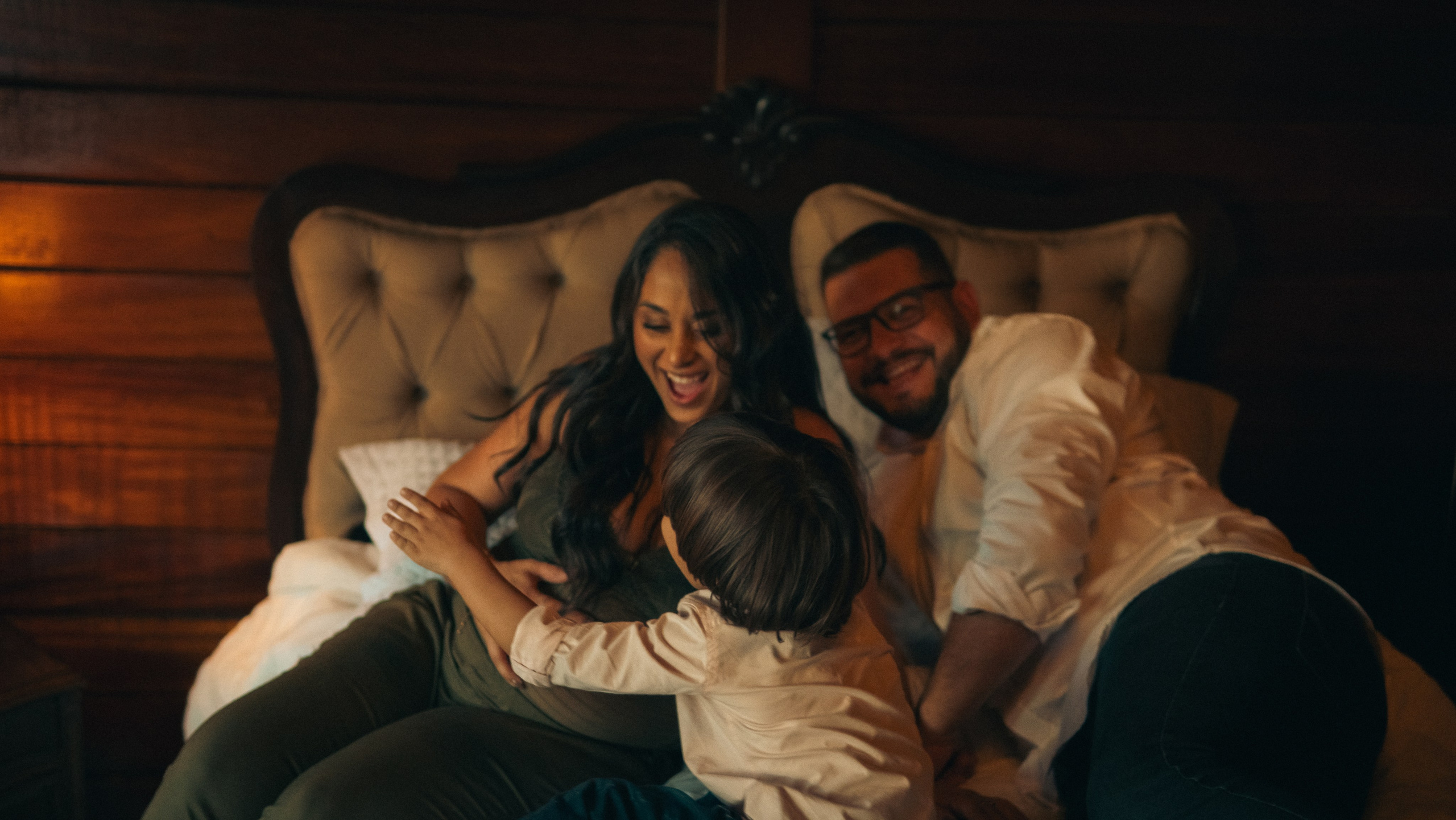 Família e Gestante. Reference Visuals