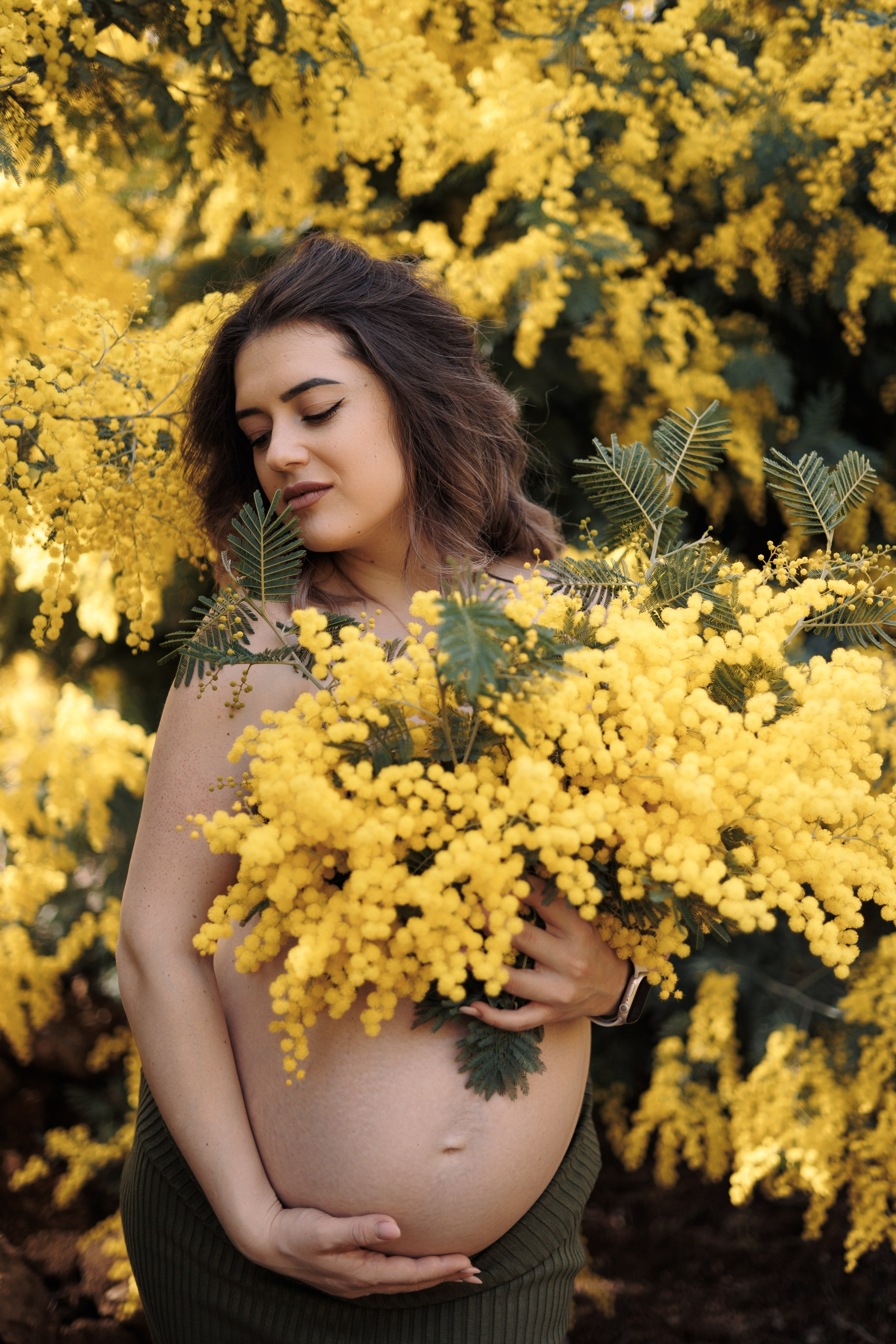 Maternité Elena. Photographe en Côte d’Azur