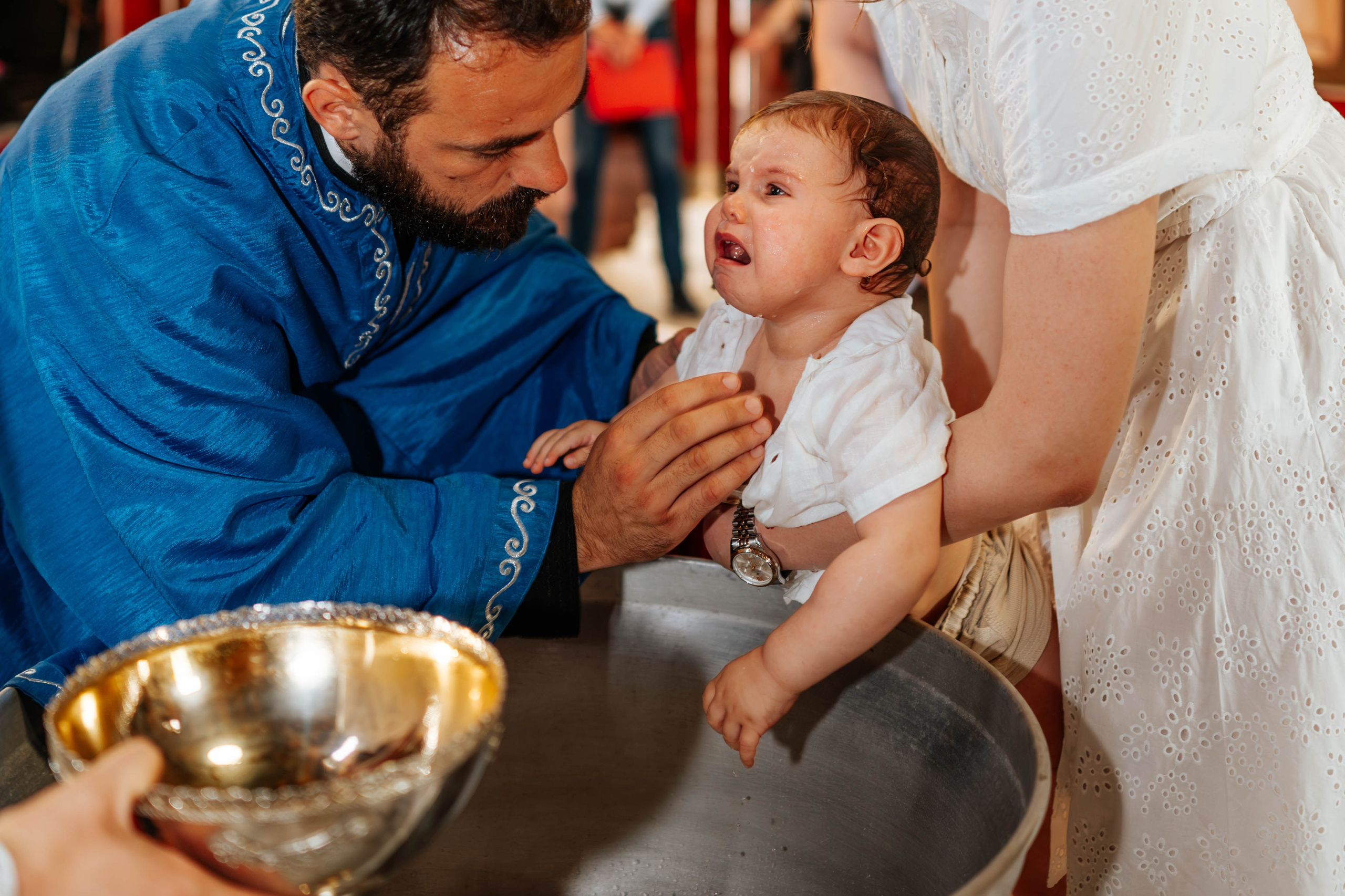 Mihajlo - krštenje. Dečiji i porodični fotograf