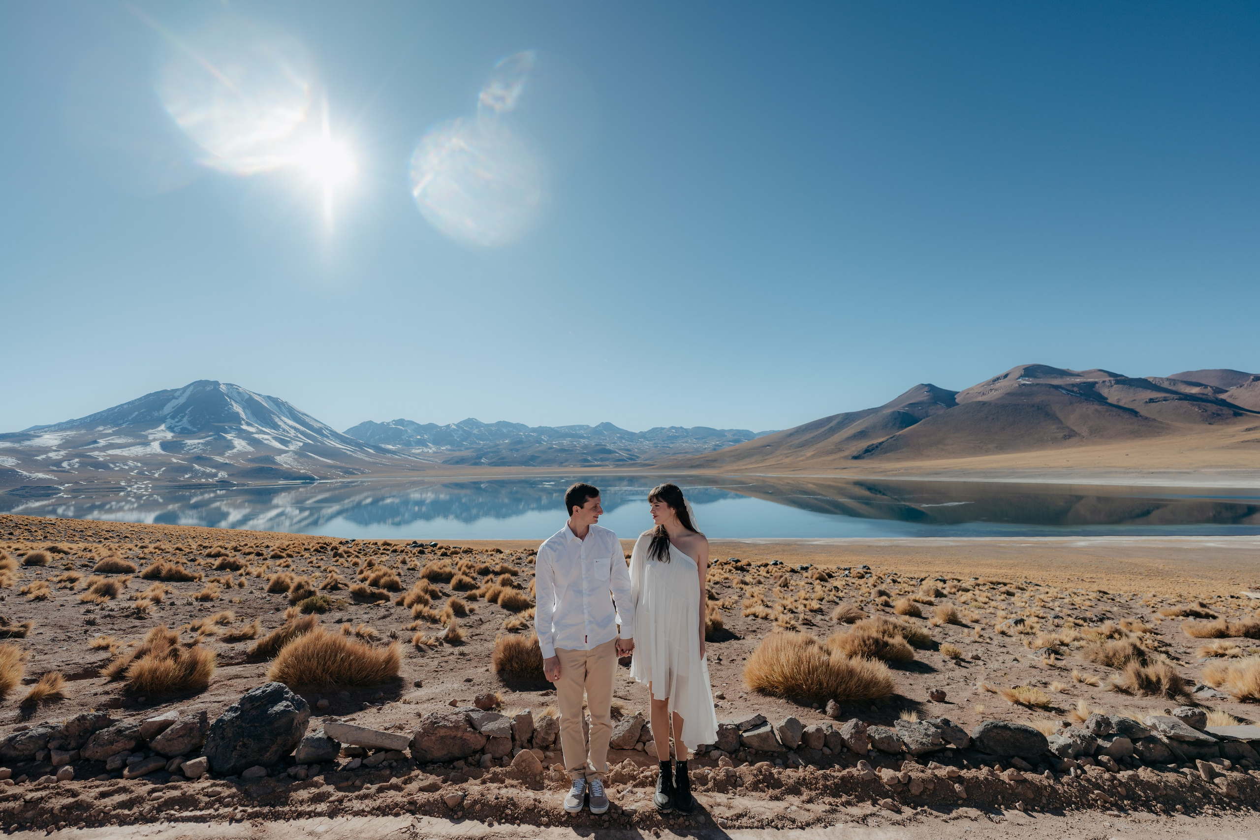 Fotógrafo no Atacama