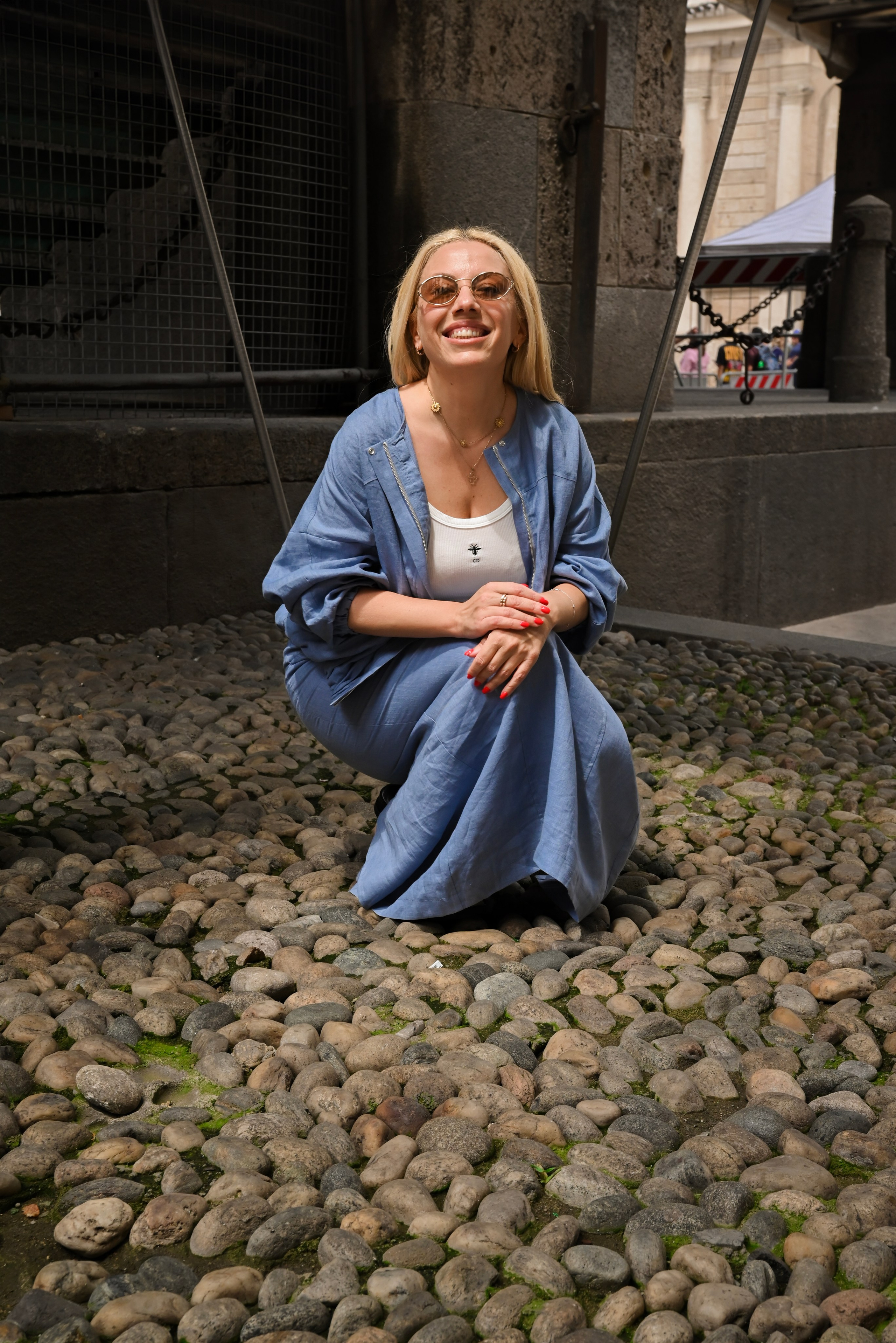 Walking in the center of Milan