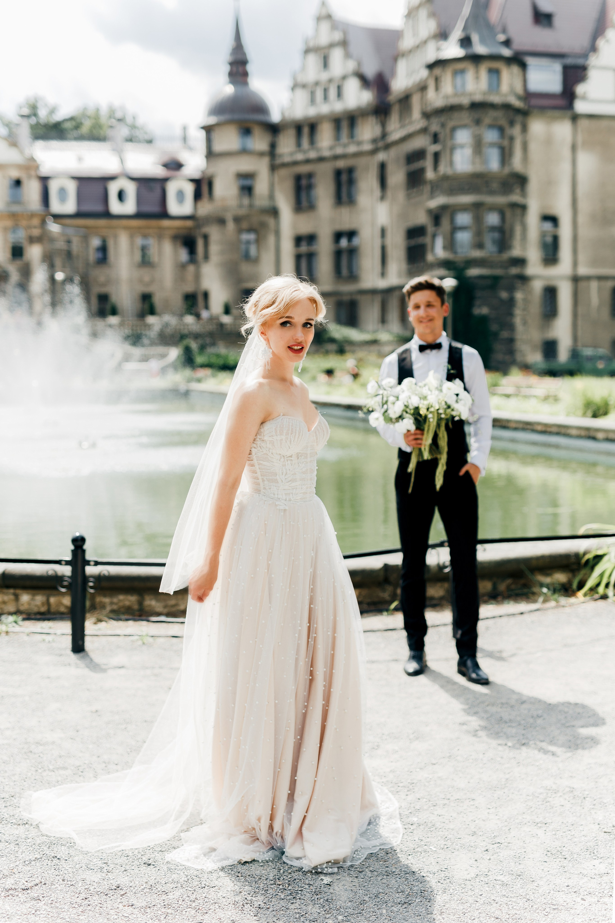 Kasia&Mateusz, Można Zamek. Photograph Katarina