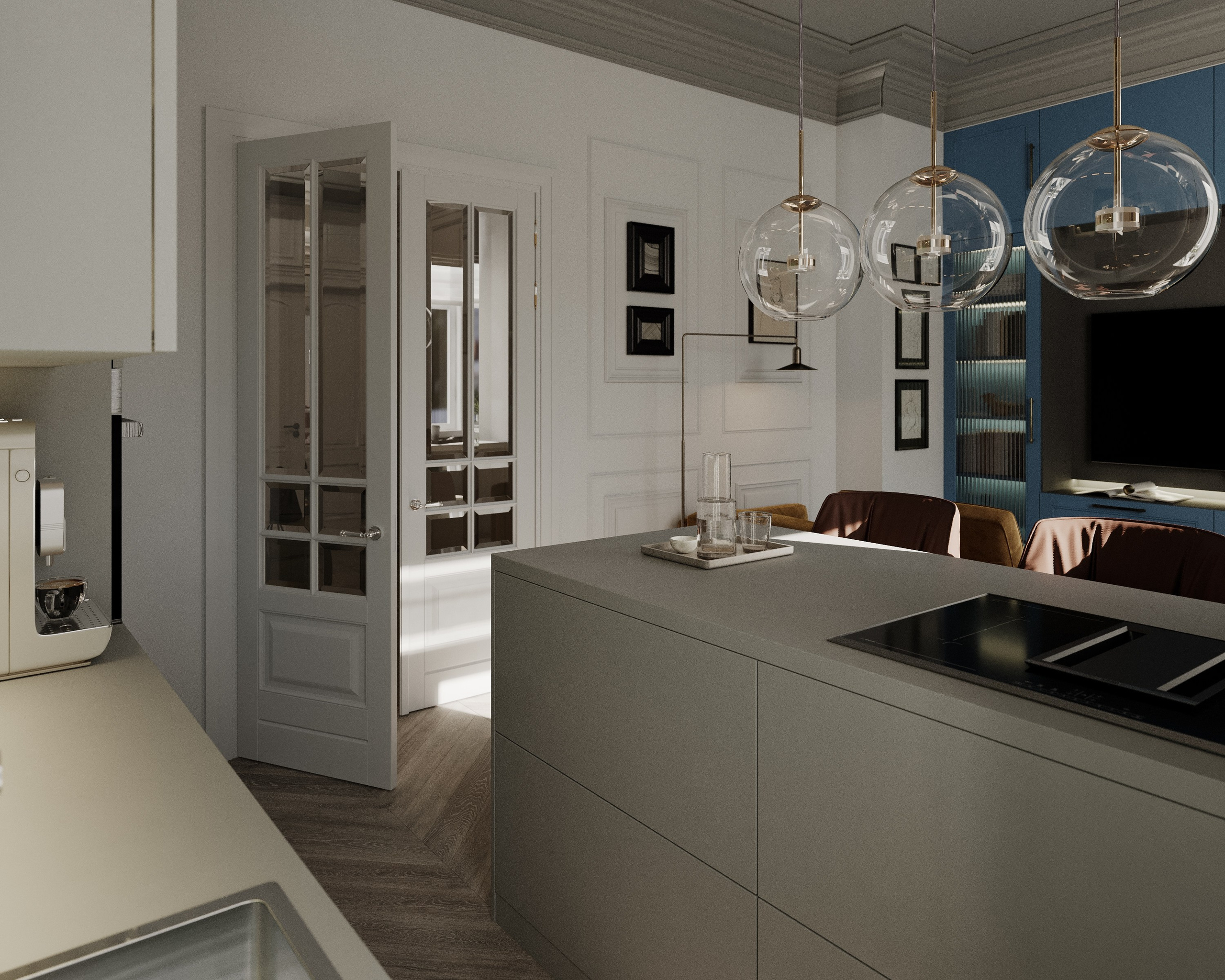 Obývací pokoj. Filipenka architects