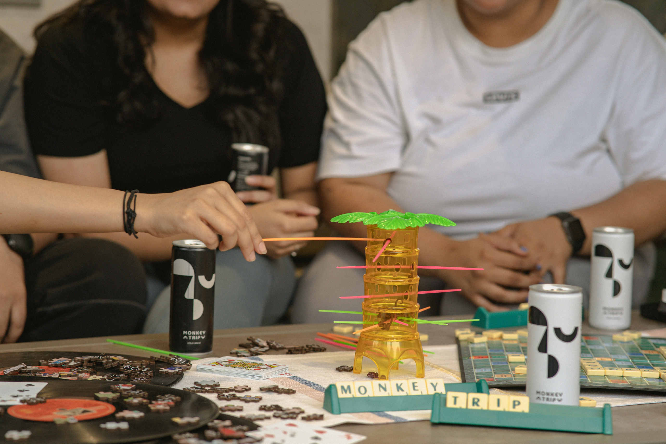 Product Styling for Monkeytrip beverage