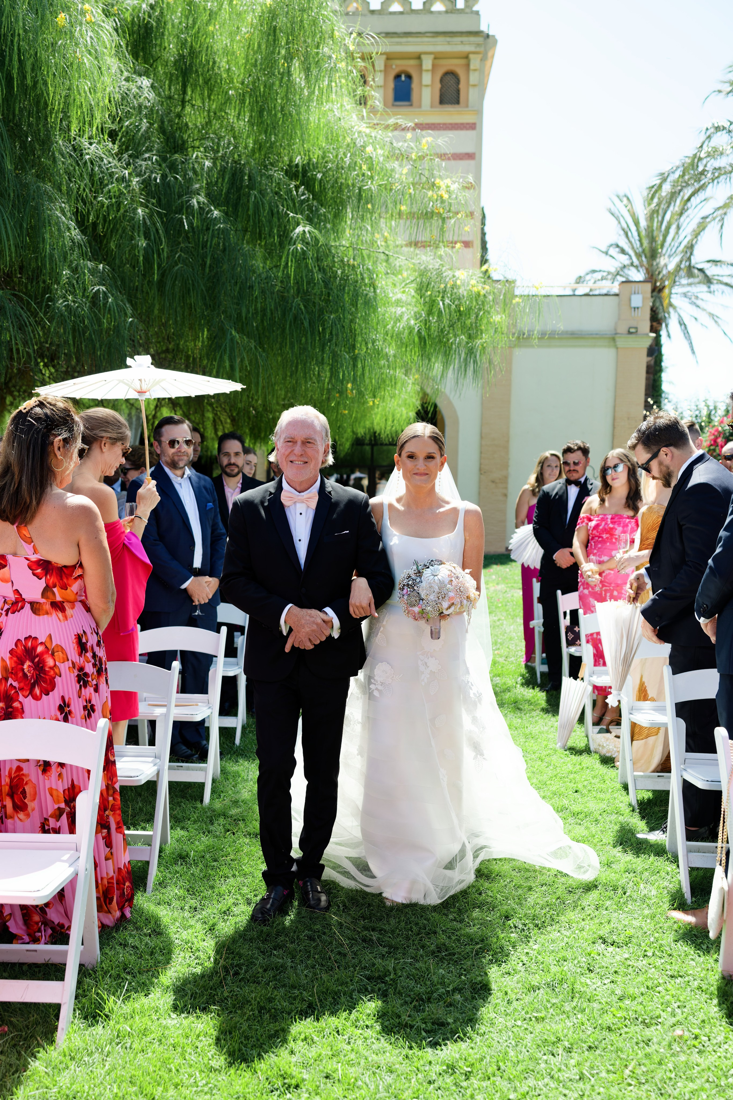 Wedding of Gracie & Joe at Gran Villa Rosa, Barcelona