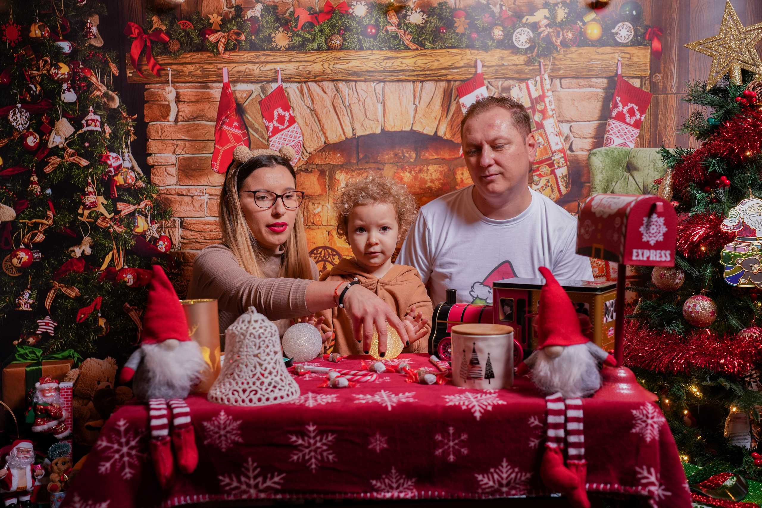 Ședință foto de Crăciun Fam. Pătrașcu