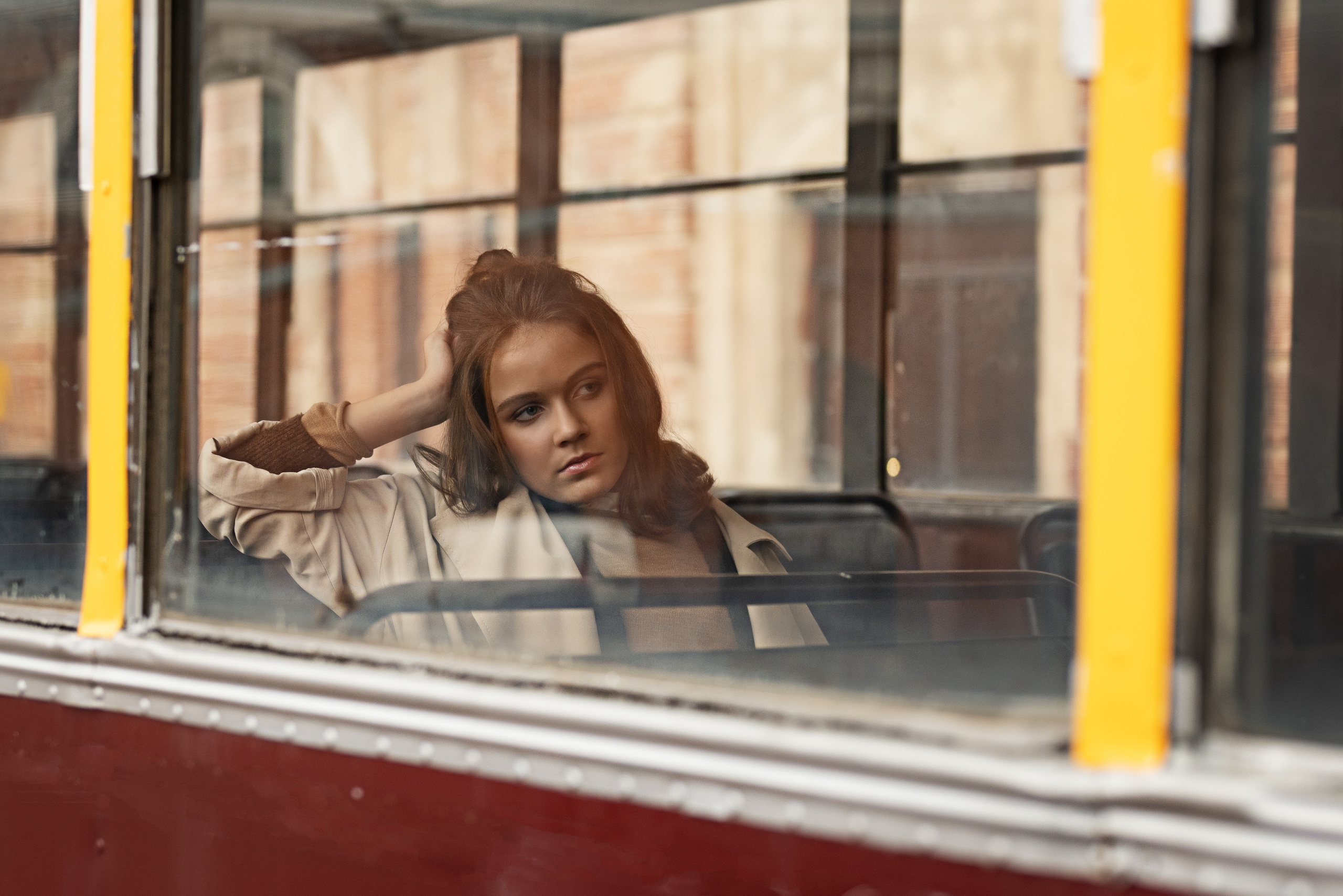 Алёна. Ретро трамвай. Анна Григьян — фотограф ретушёр в Даугавпилсе (Латвия)