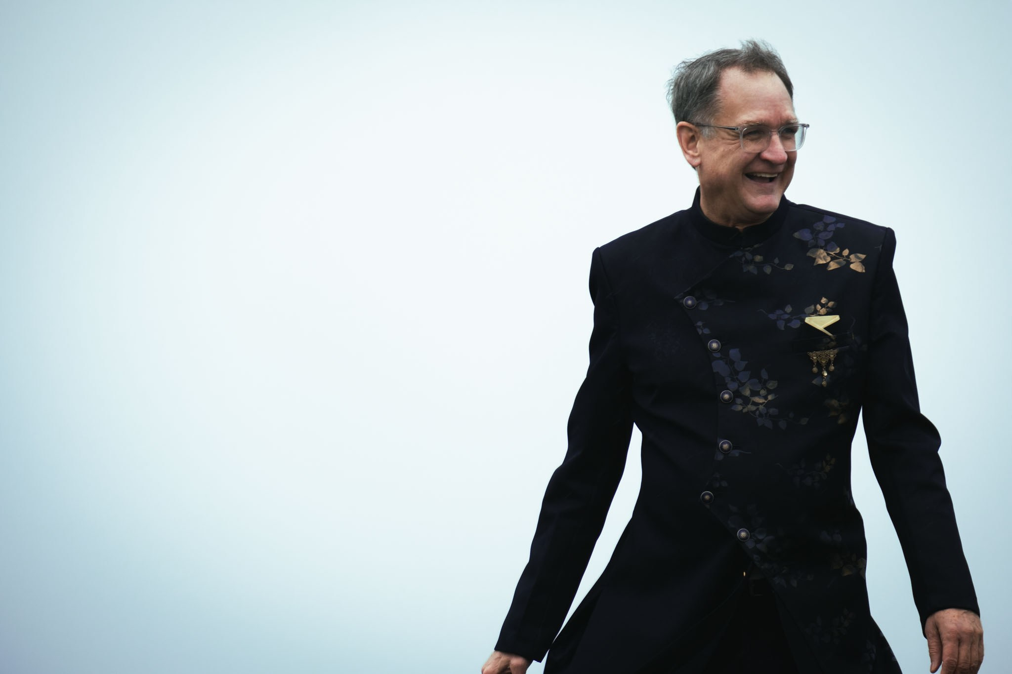 creative portrait with nature-inspired framing