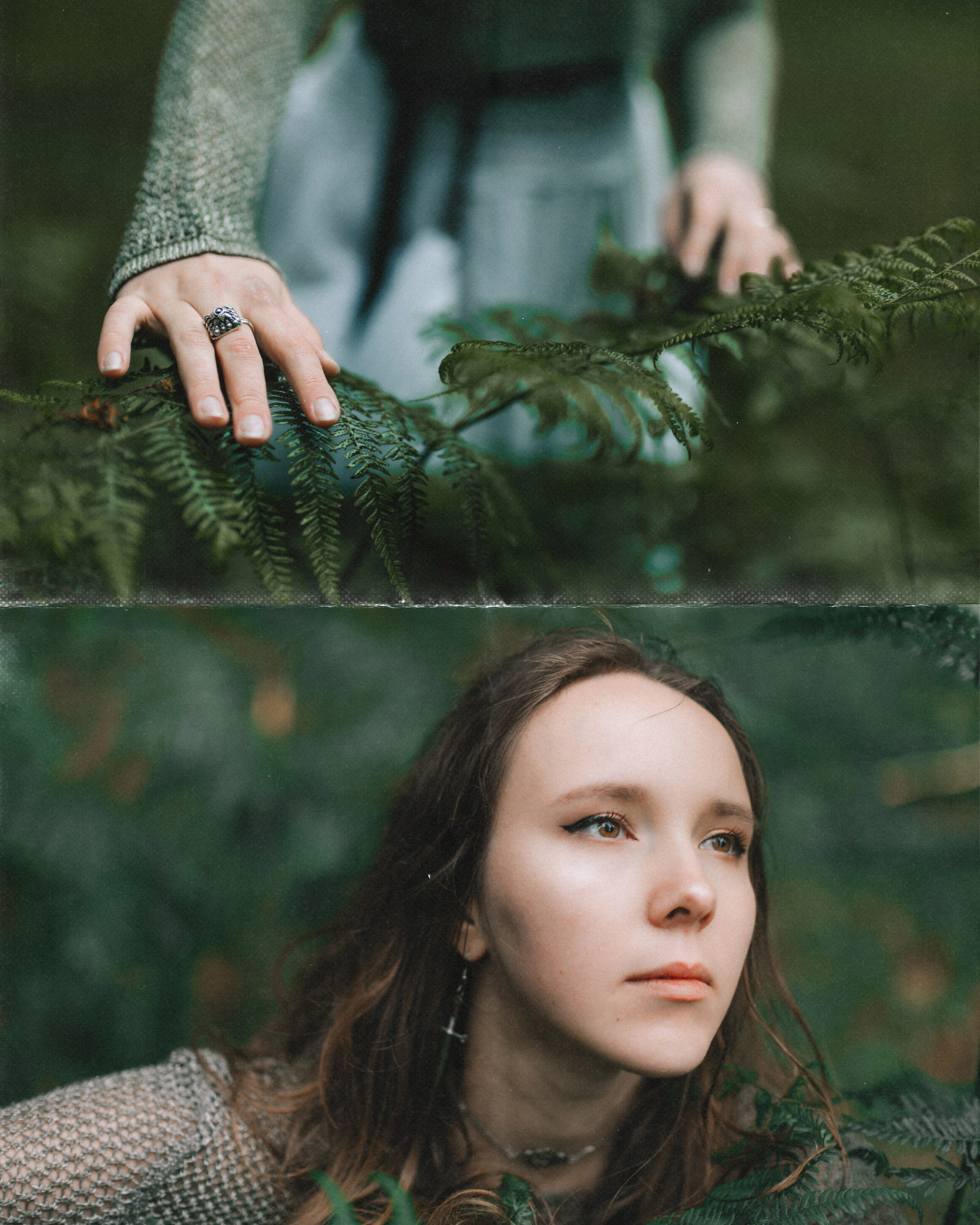 Moody Forest Princess Warrior Photoshoot. Moth & Moss Photography