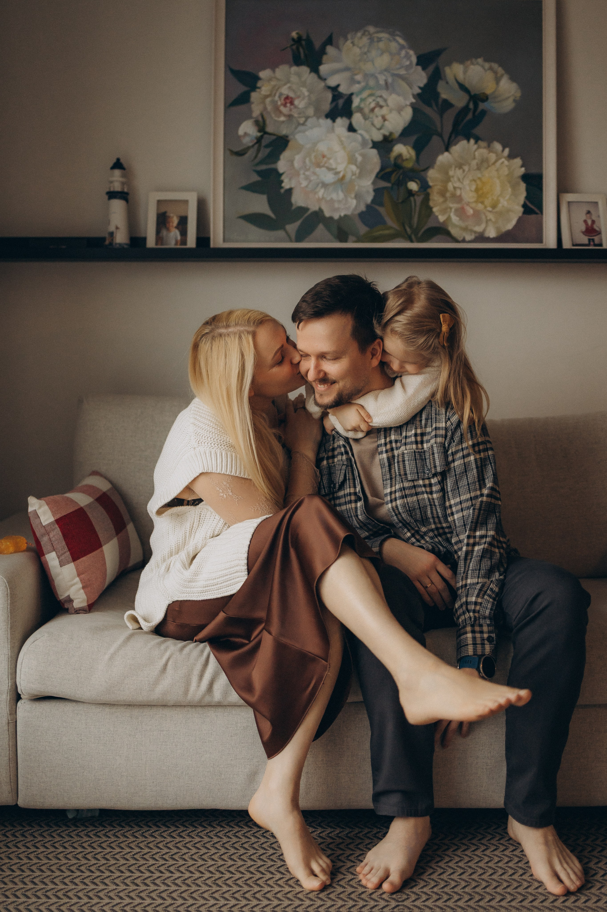 SANDAS ģimene. GALVENĀ