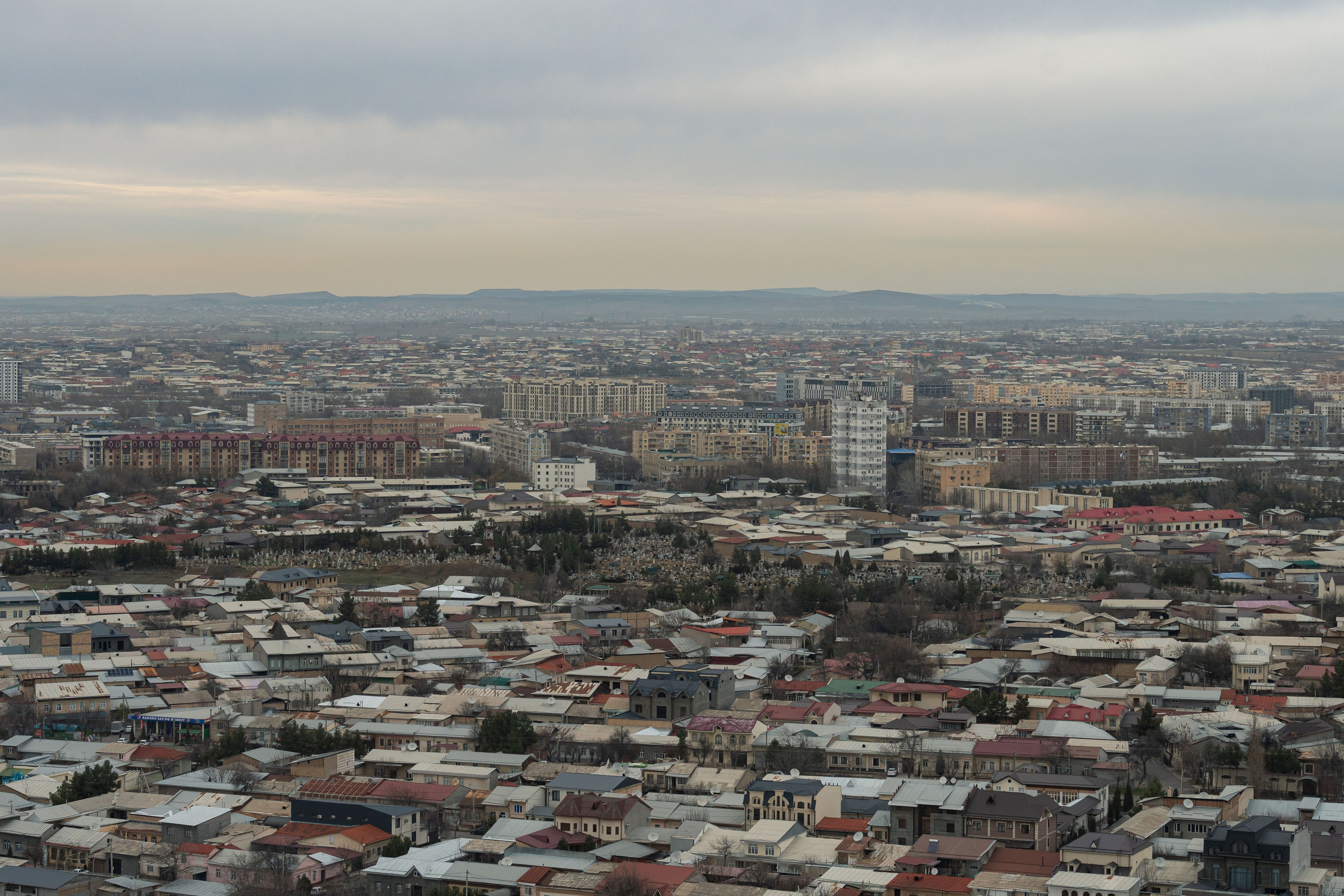 Смог в Ташкенте или Взгляд на город с высоты птичьего полета. Георгий Намазов | Фотограф в Ташкенте