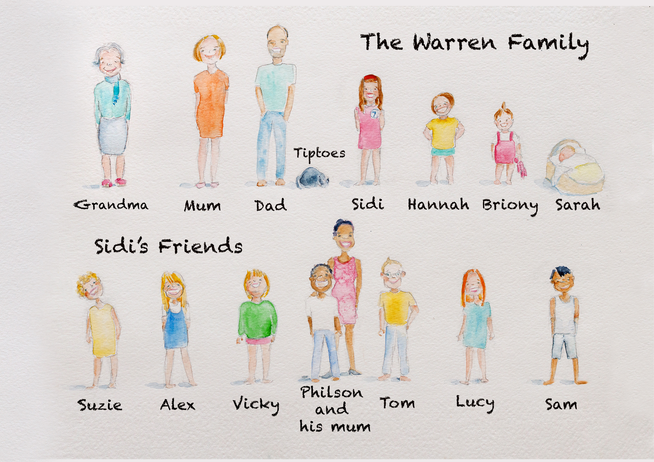 Books. Hilary Warren Art