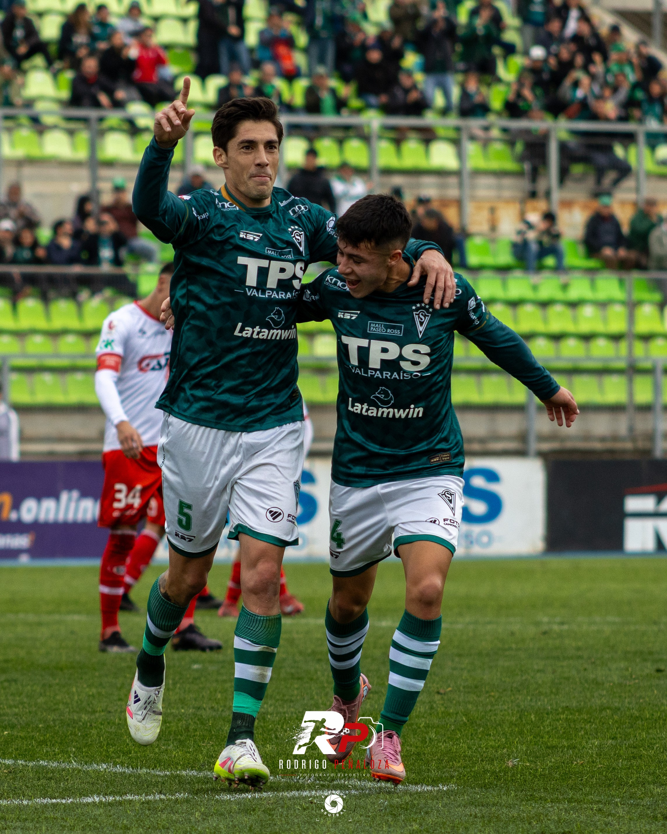 FUTBOL PROFESIONAL WANDERERS VS UNION SAN FELIPE. Fotógrafo Deportivo Rodrigo Peñaloza Otarola