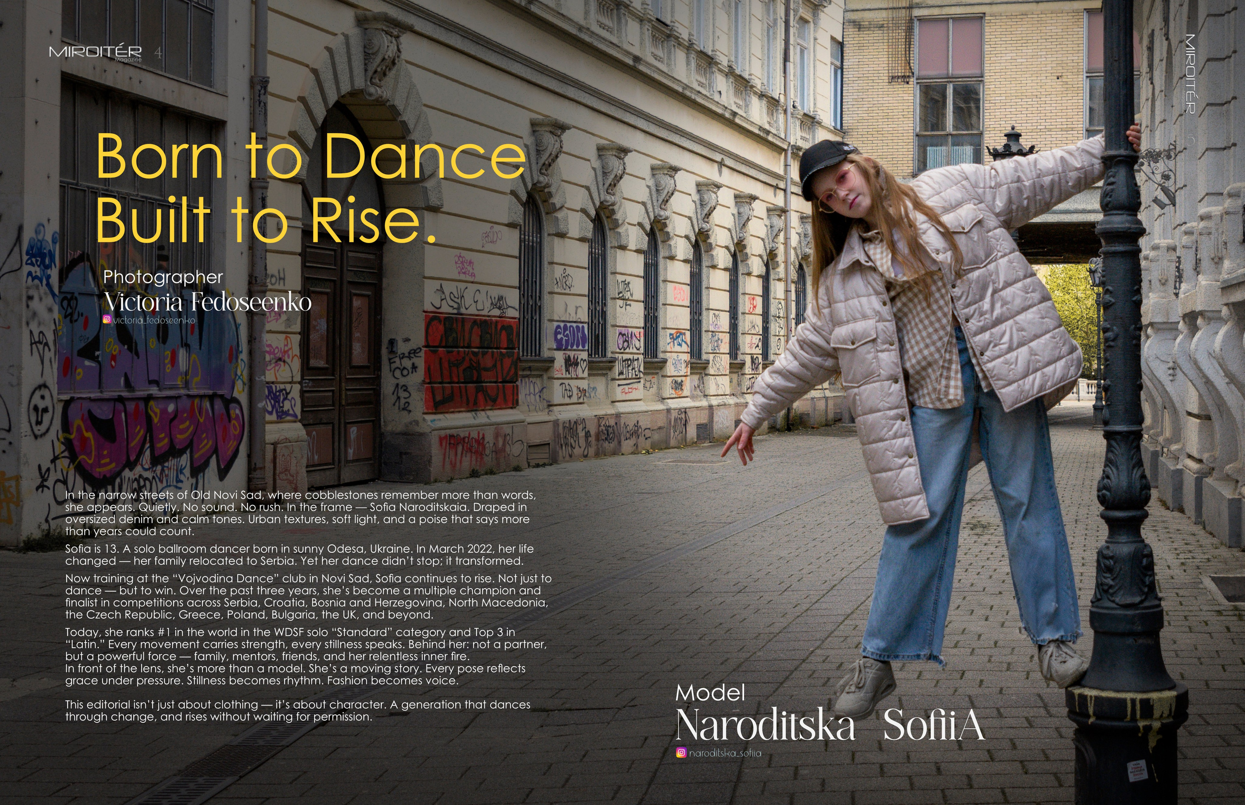 My offers about photoshoot for you. Victoria Fedoseenko. Photographer from Serbia