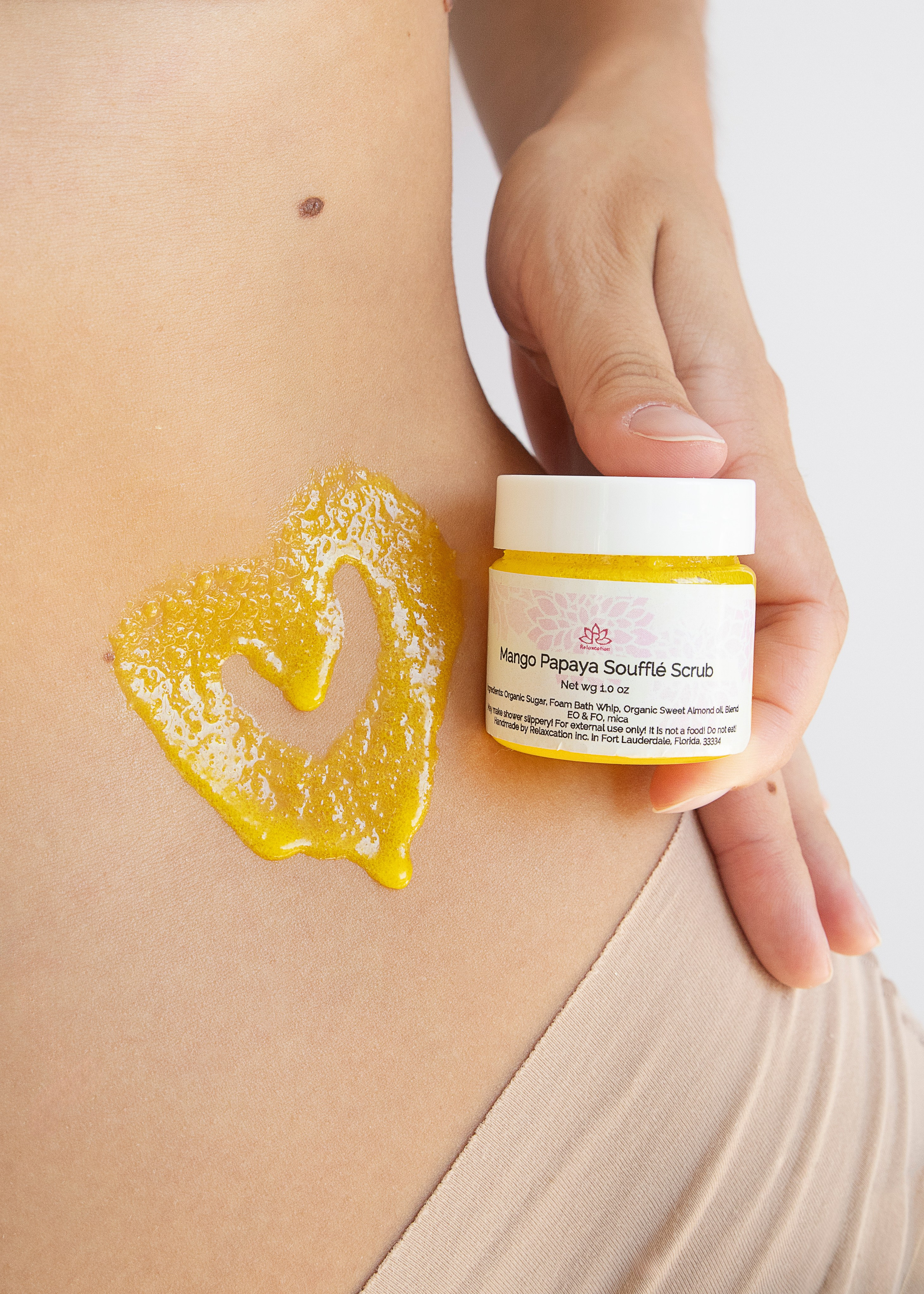 Relaxcation Body Scrub. UGC creator