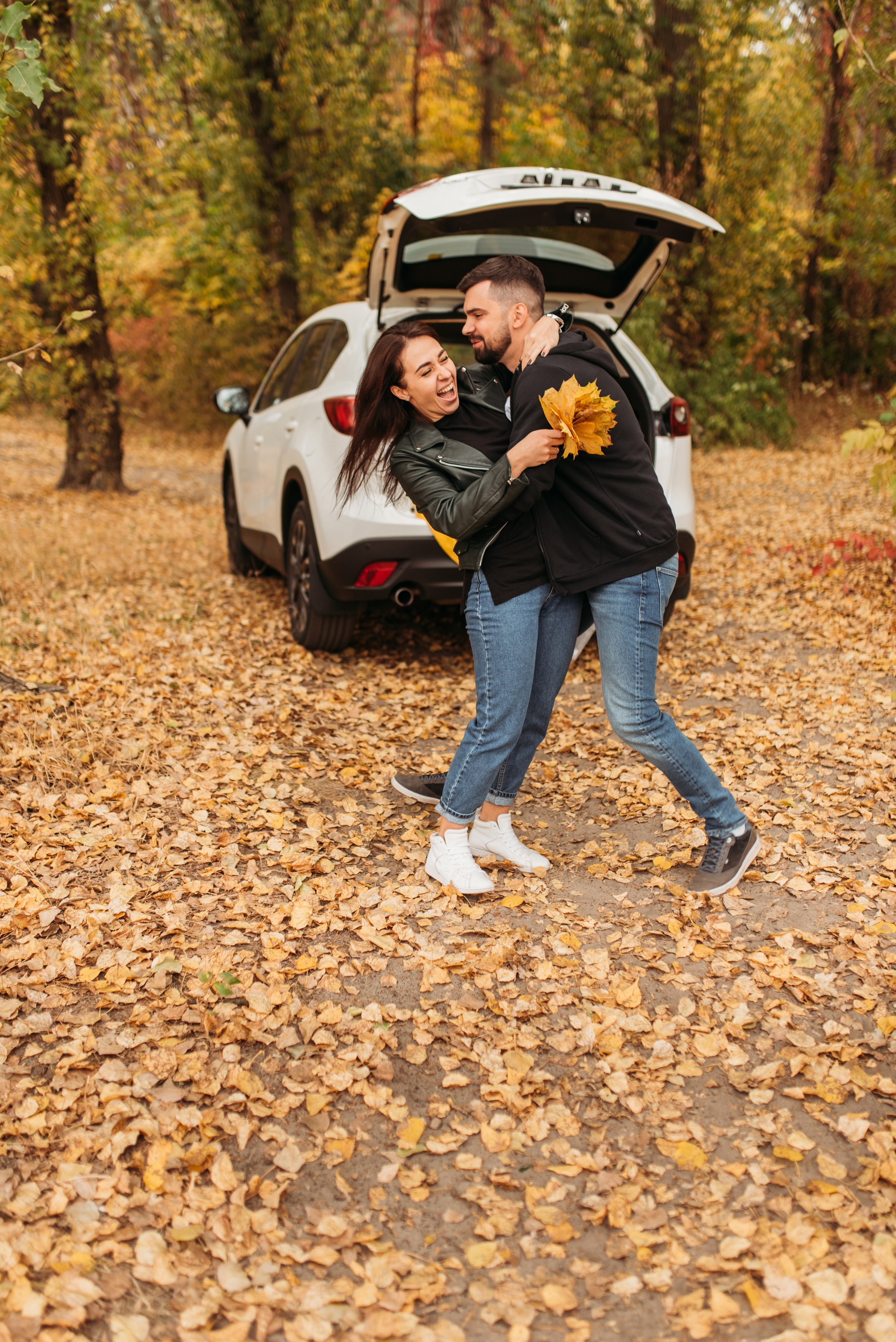 Herbst im Central Park. Familien- und Hochzeitsfotografin. Ich arbeite in Koblenz und Rheinlan