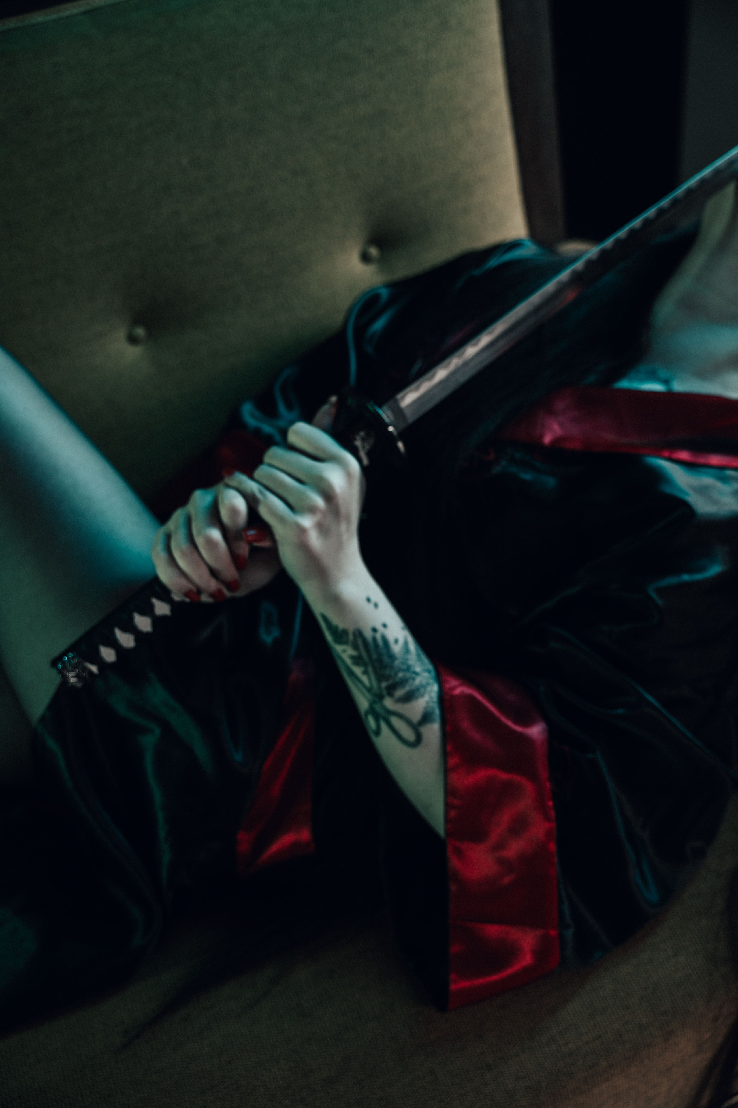 SAMURAI.EXE. Anna Omni — concept photographer and digital artist in Riga, Latvia