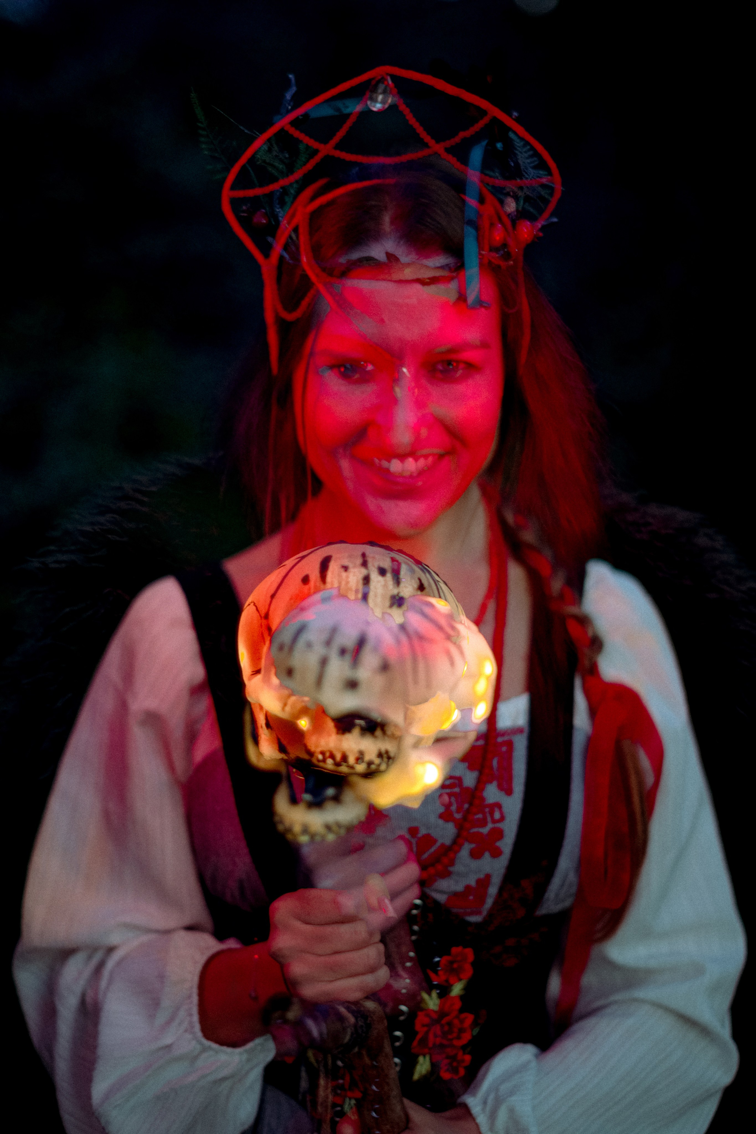 Vasilisa the Beatiful and Baba yaga. Photographer in Greece Kristina