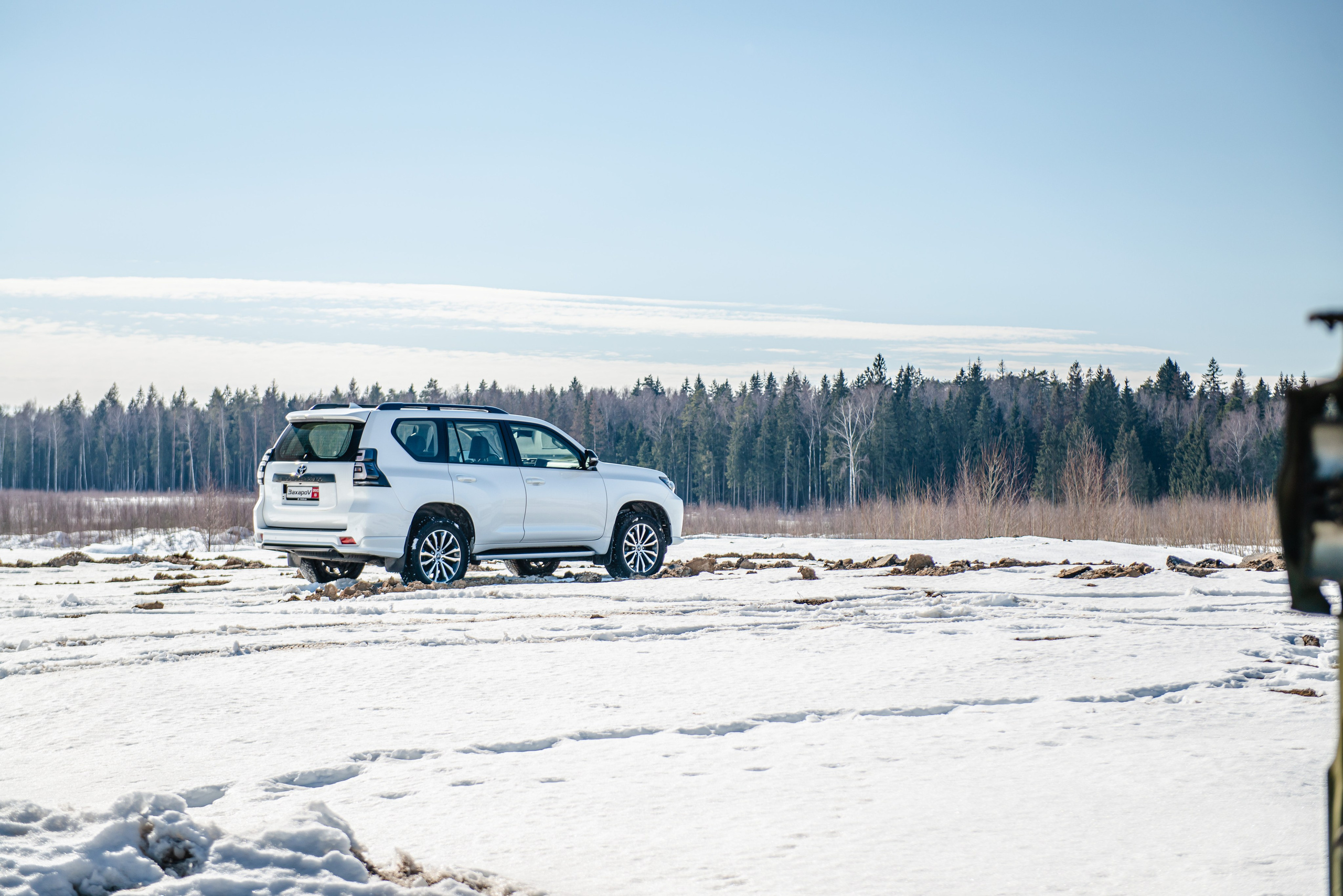 Автомобильная фотосъемка Toyota Prado 2022. ФОТОГРАФ МЕКСИКА КИНТАНА-РОО