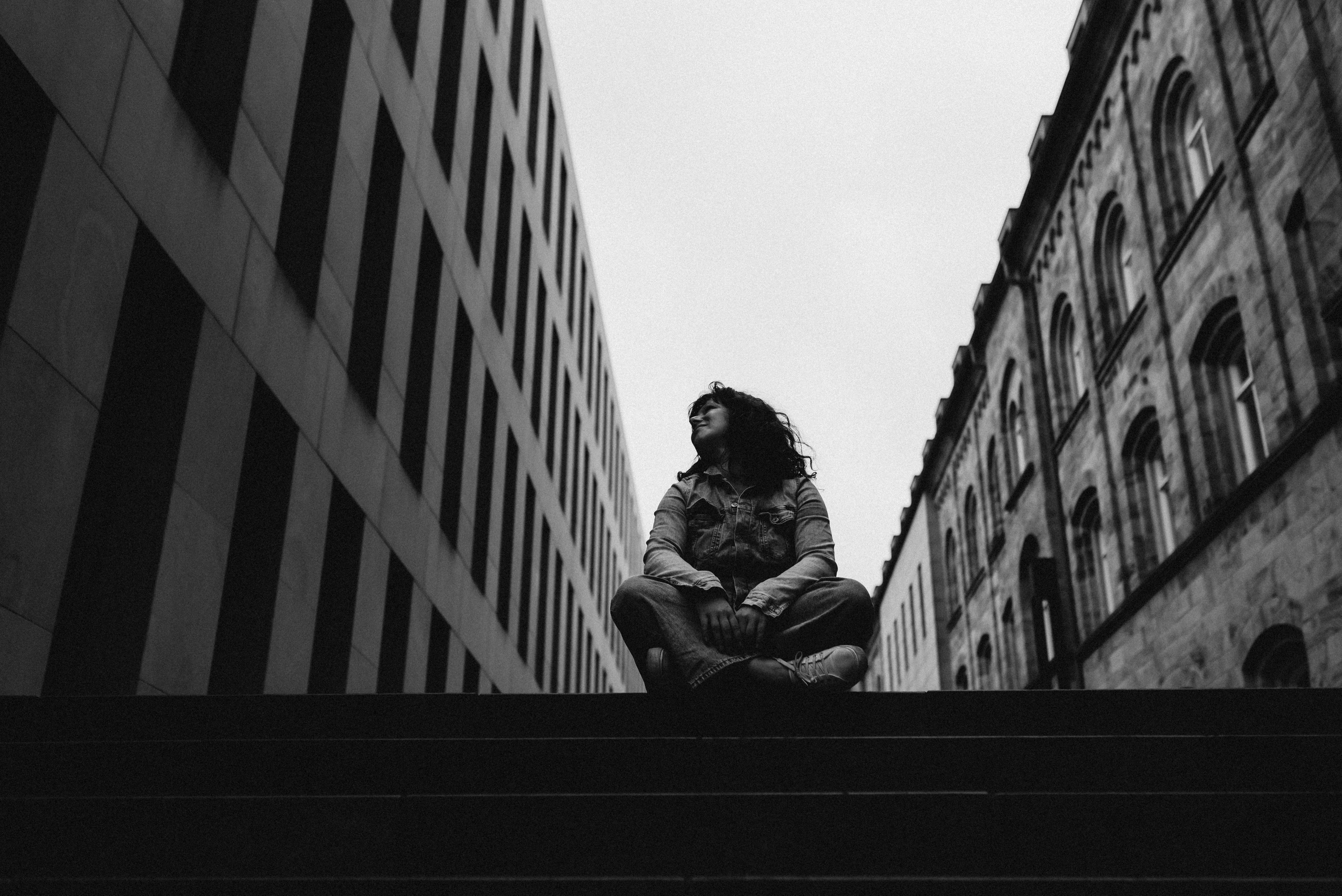 Now. Schwarz-weiß Fotografie in Münster. Fotografin Viktoria Roschen