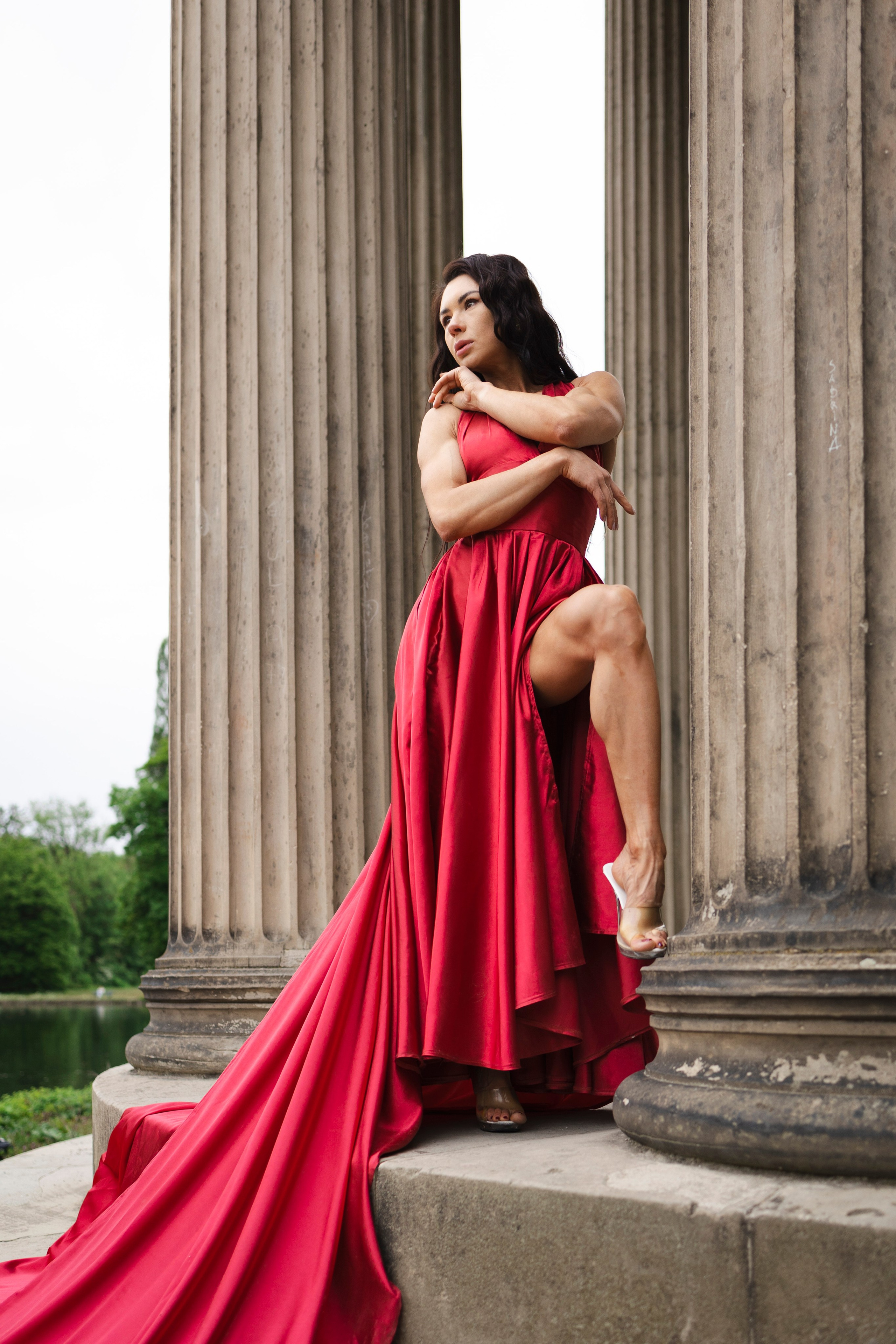 Long dresses shooting. Photographer in Munich