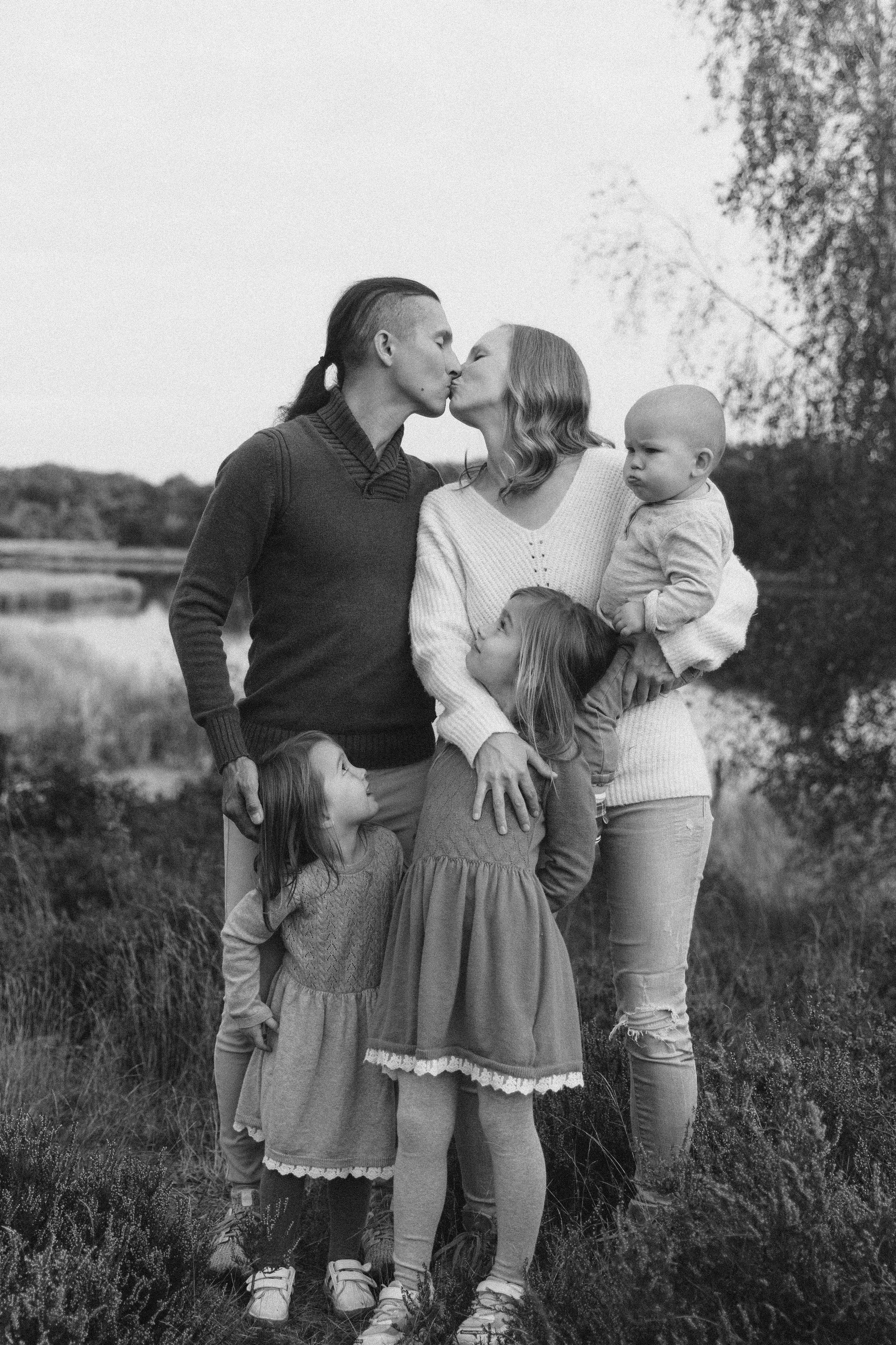 A family day captured. True self