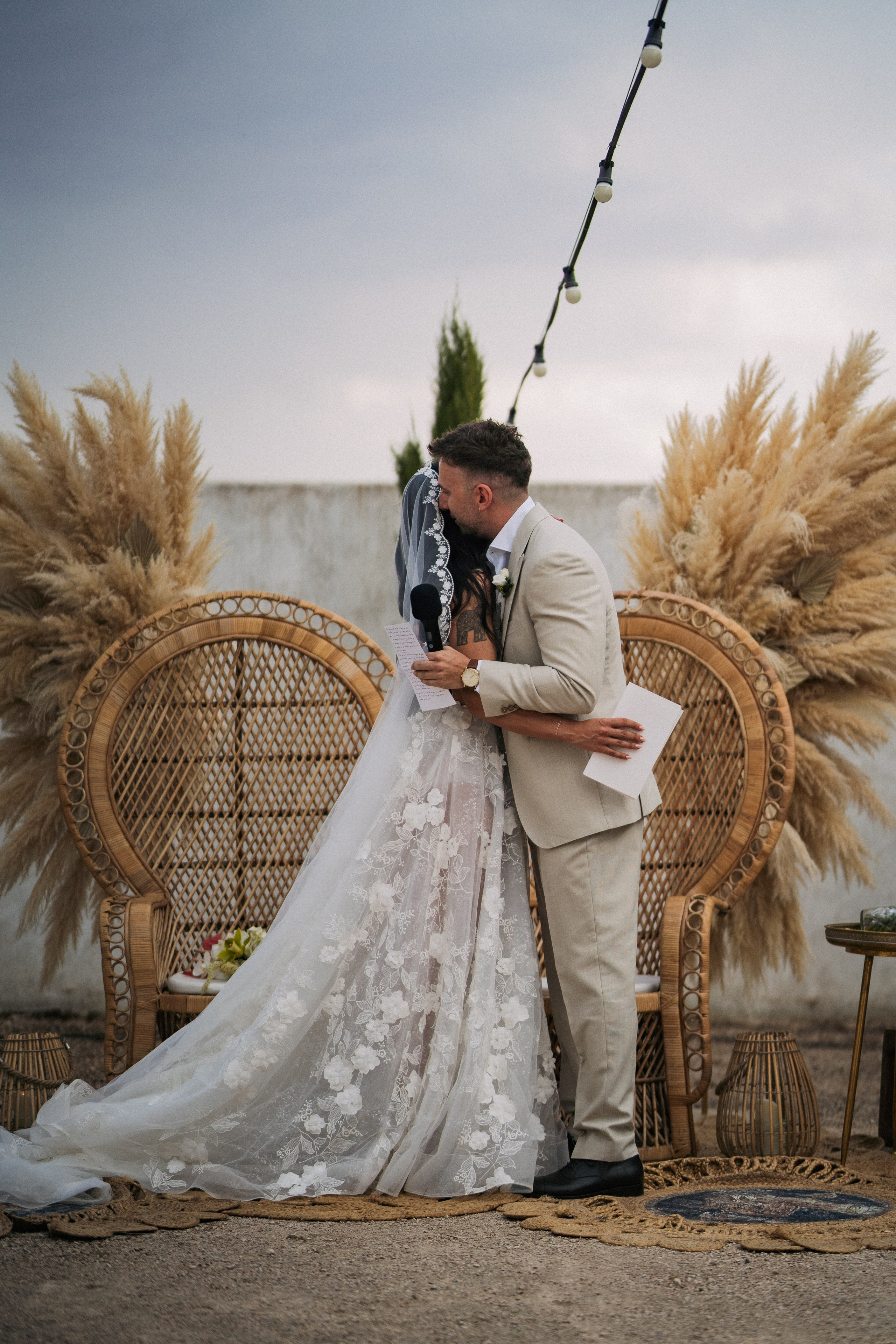 Nerea y Samuel. Christian García