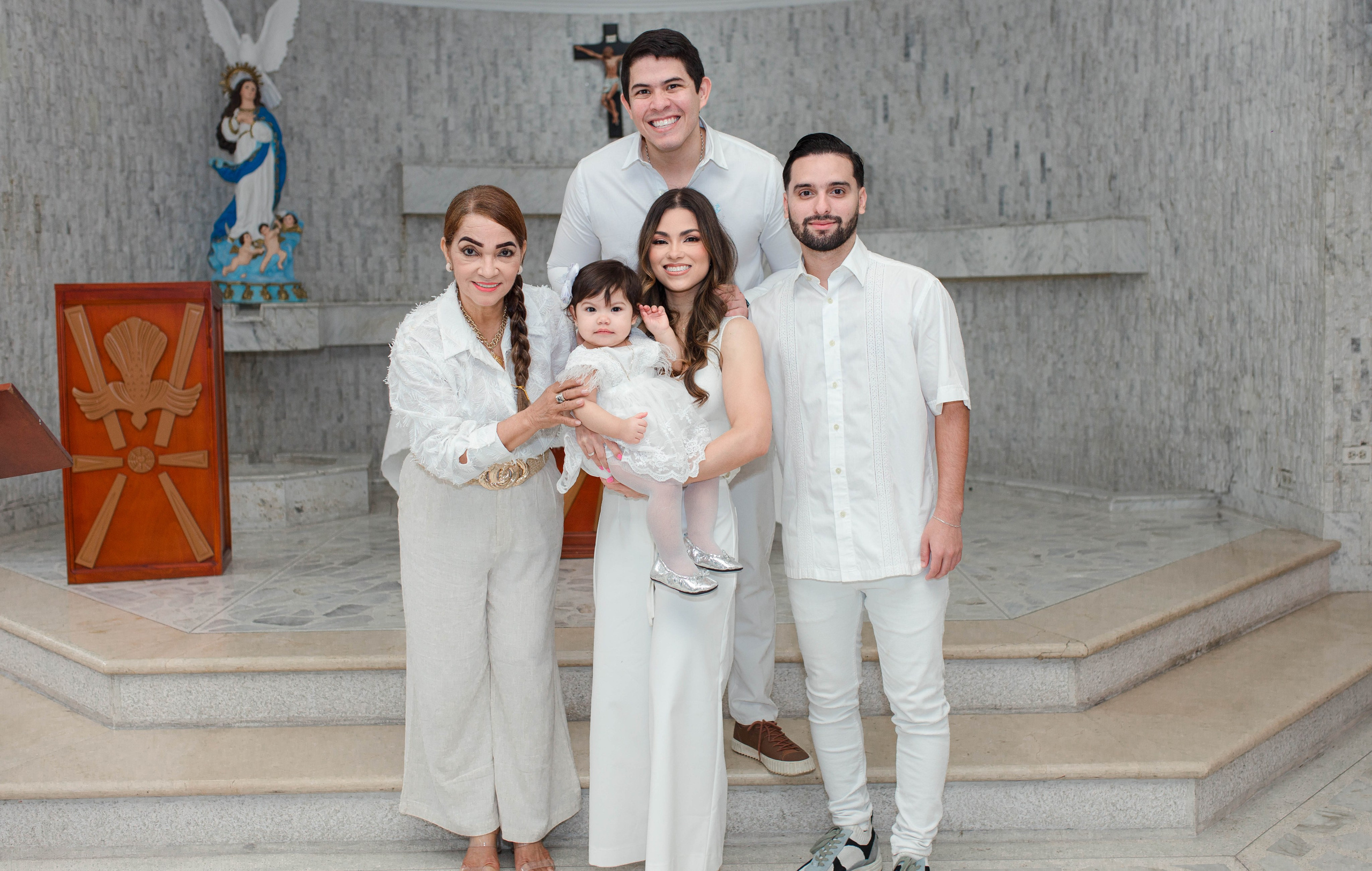 Aleia´s Baptism. Rose Miranda - Fotógrafa de niños y familias en Barranquilla