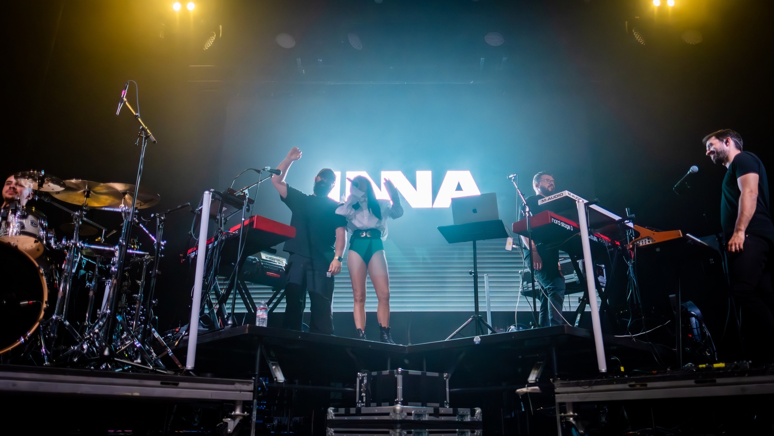 INNA / 2024. Reportage concert portrait photography in the San Francisco Bay Area