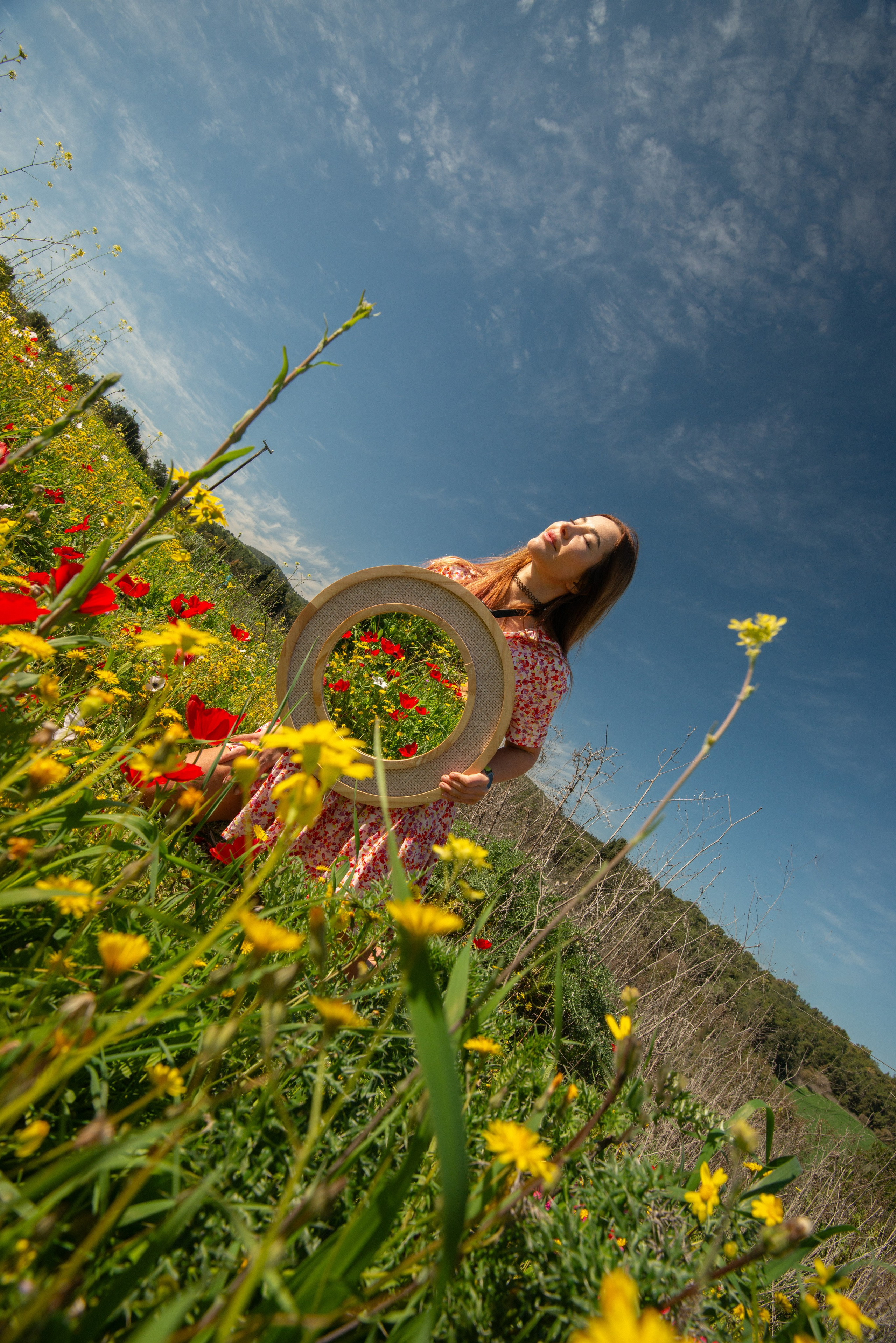 Blooming photoshoot. Dina Solomina | Photographer in Israel