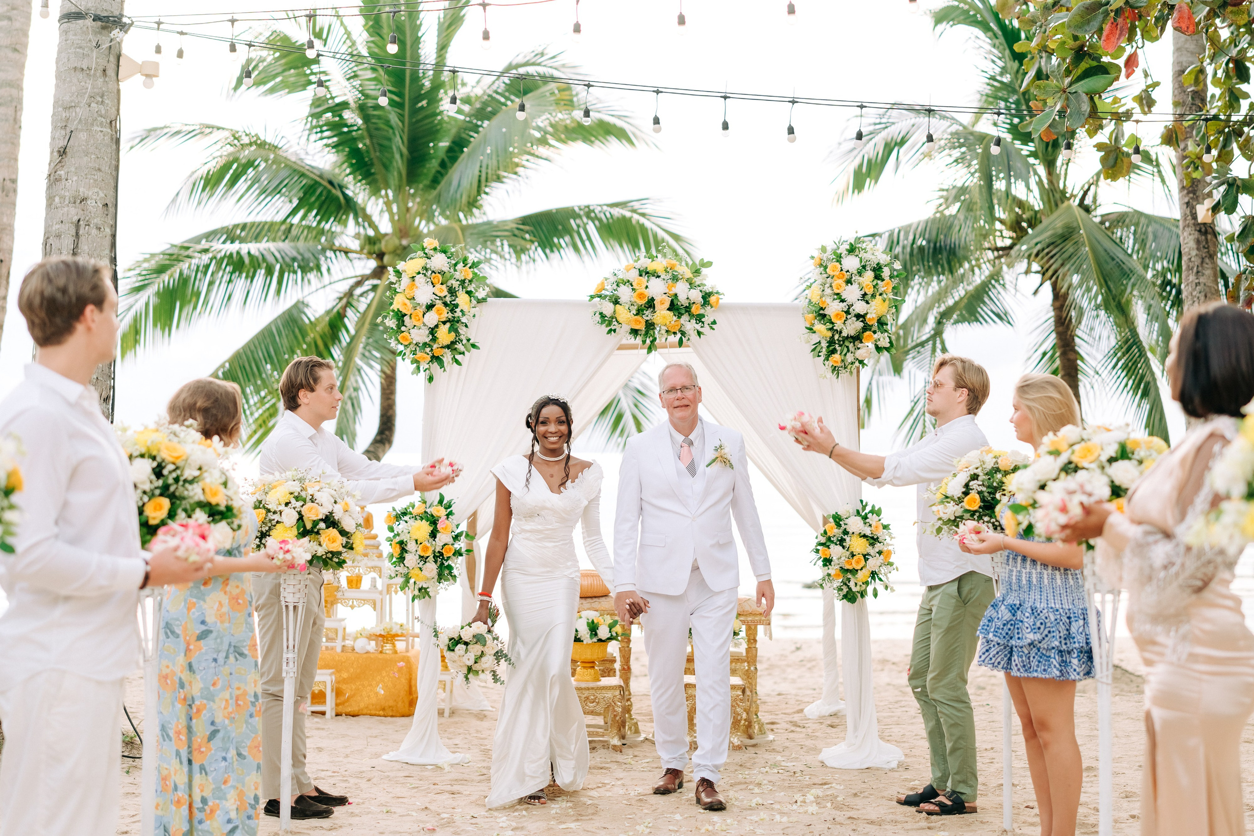 GRACE & MARTIN. Буддийская свадебная церемония на Самуи, Таиланд