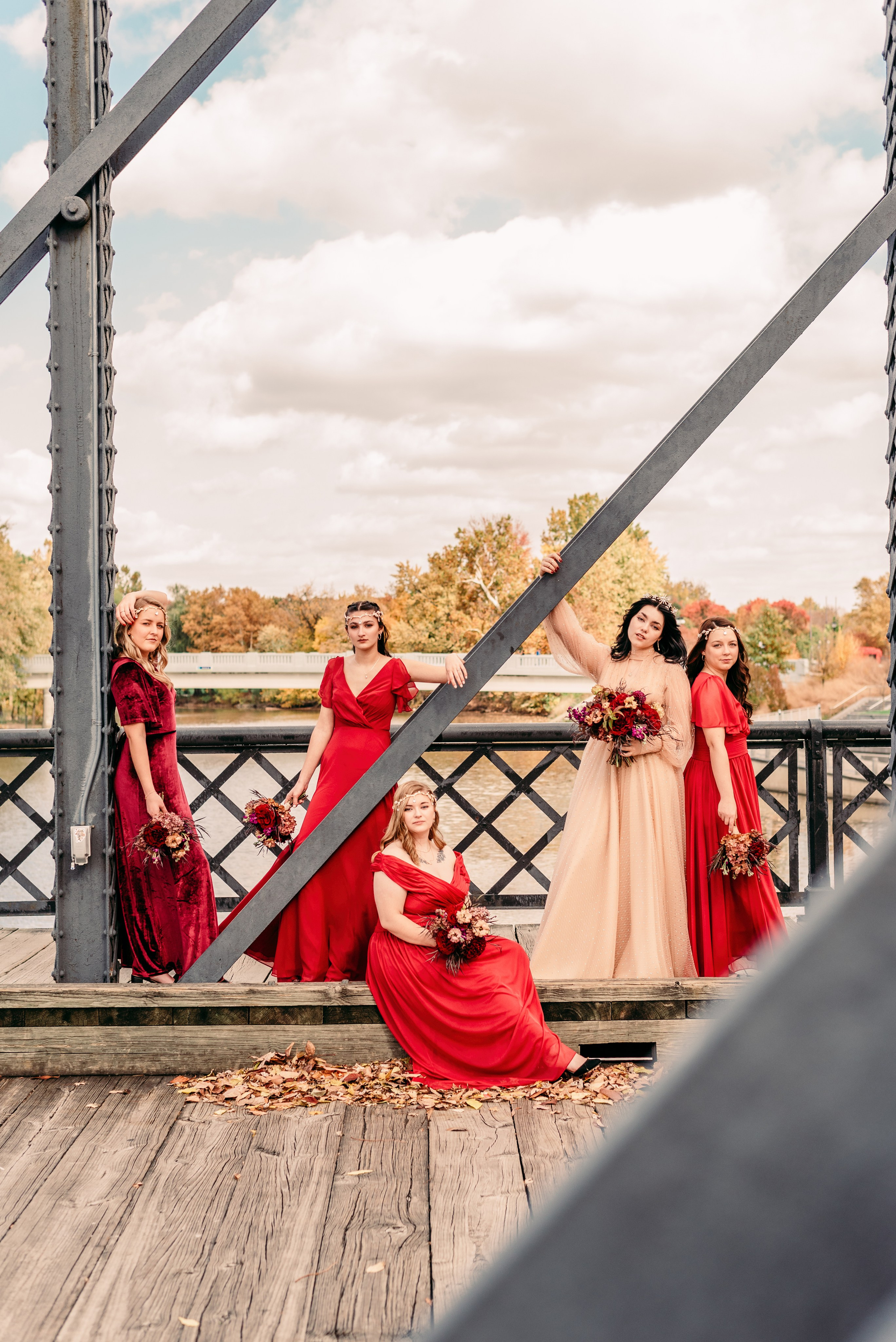 Bold & Dramatic Wedding at The Paper Mill on The Landing | Fort Wayne Wedding Photographer. Alexandria Danielle Photography | Fort Wayne & Indianapolis Wedding Photographer