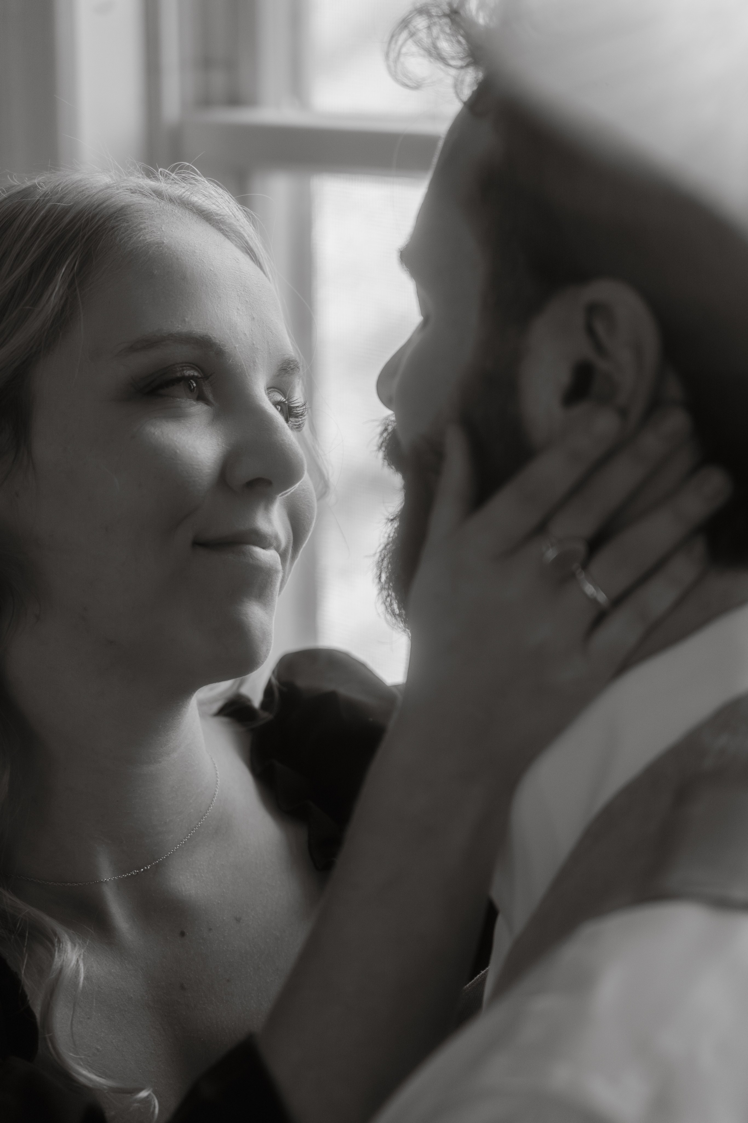 Connecticut Couple Photography — Intimate Home Session. Daria Deschain Cinematic Photography in Connecticut