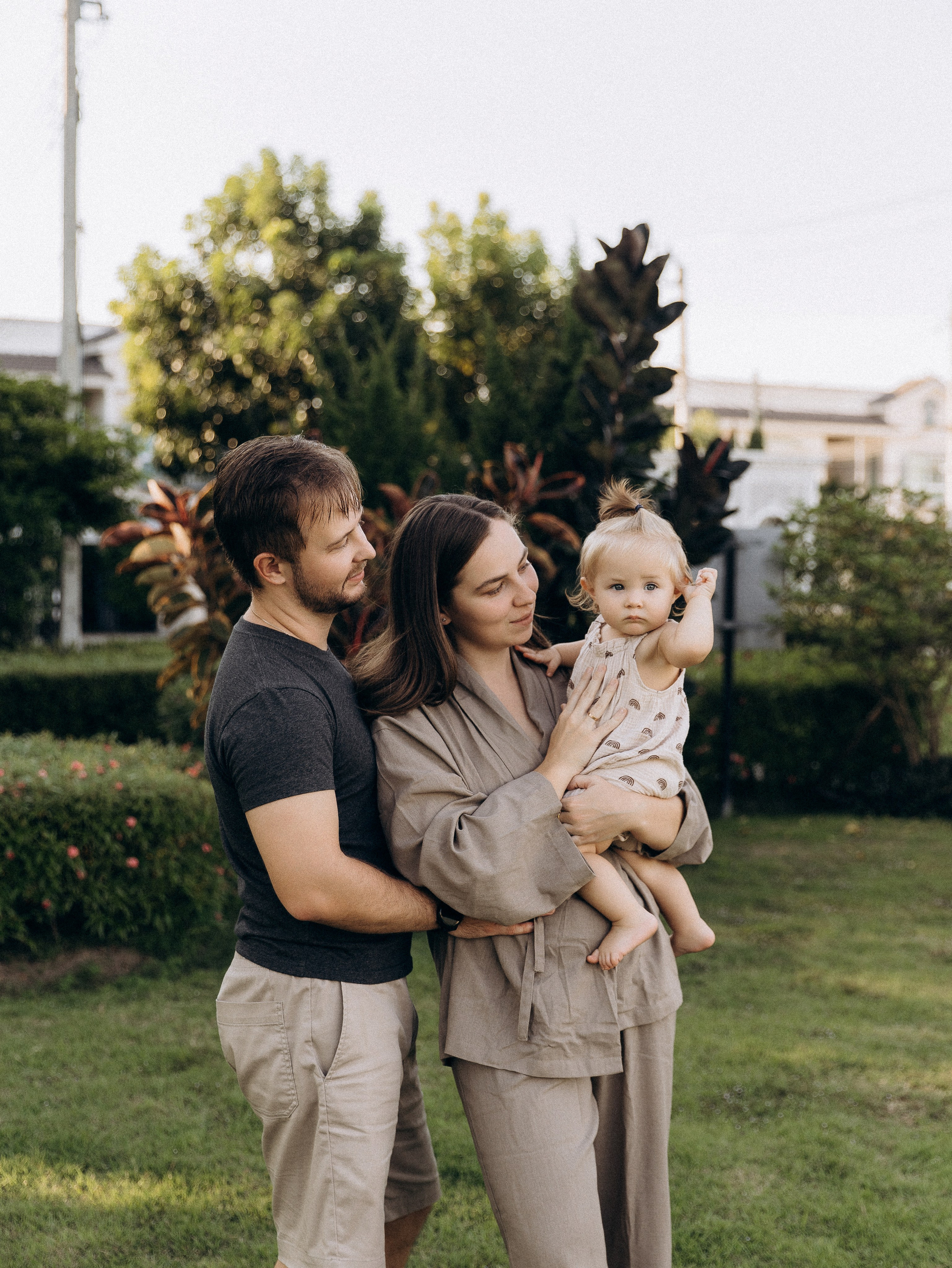 At home. Family and wedding photographer in Bangkok, Thailand