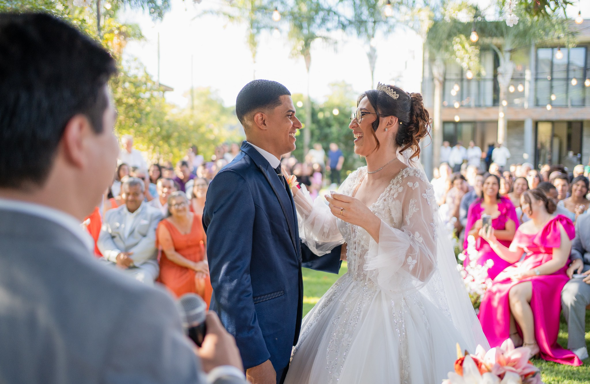Larissa & Vinicius — Espaço Faveral / Aararaquara. Robson Colaço
