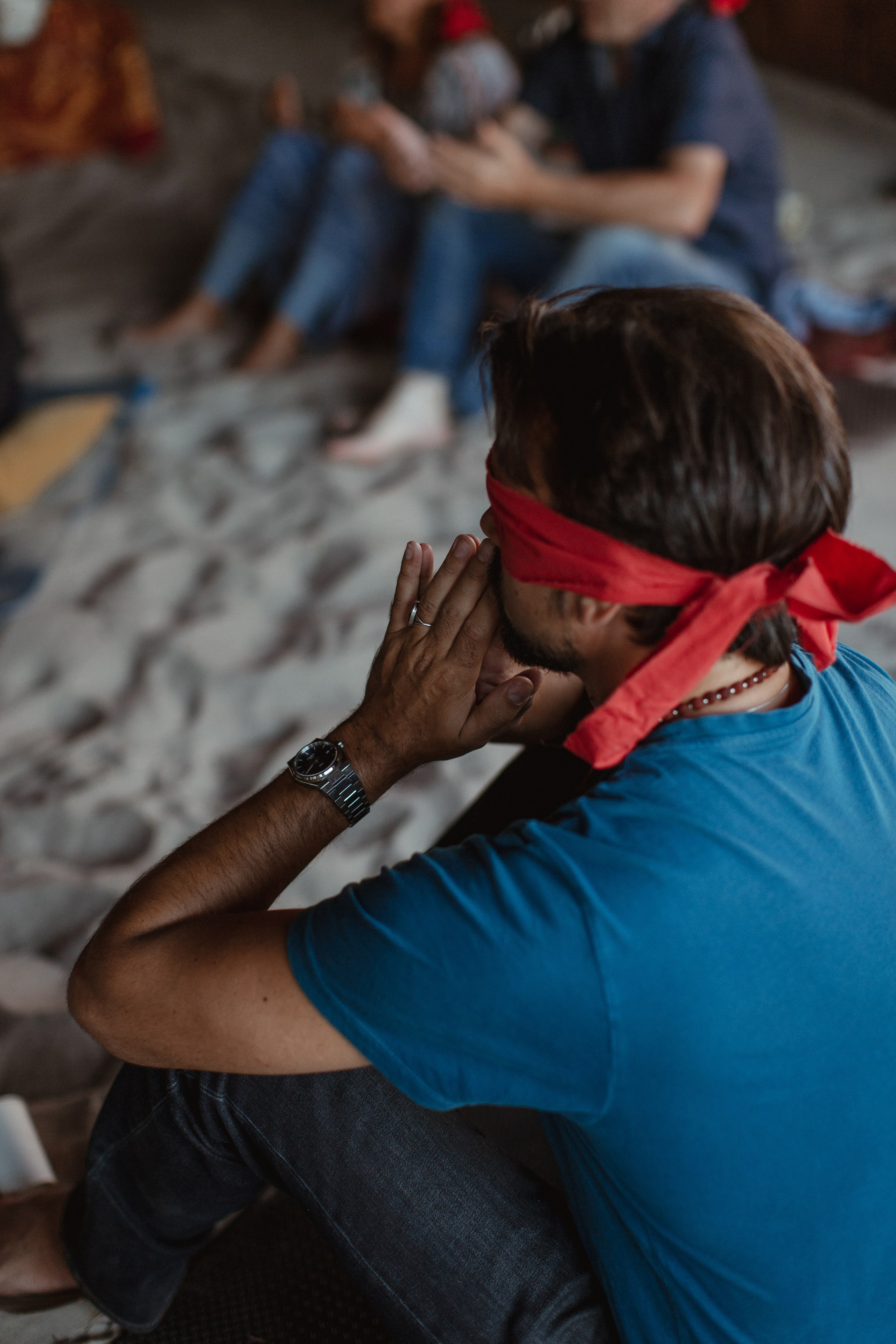 Reportage in camping. True self