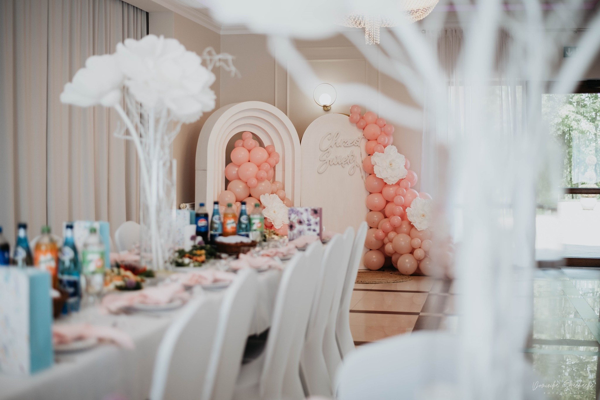 Chrzest Święty Alicji. Dominika Strachacka Fotografia | Fotograf ślubny i rodzinny Opole Lubelskie Lublin