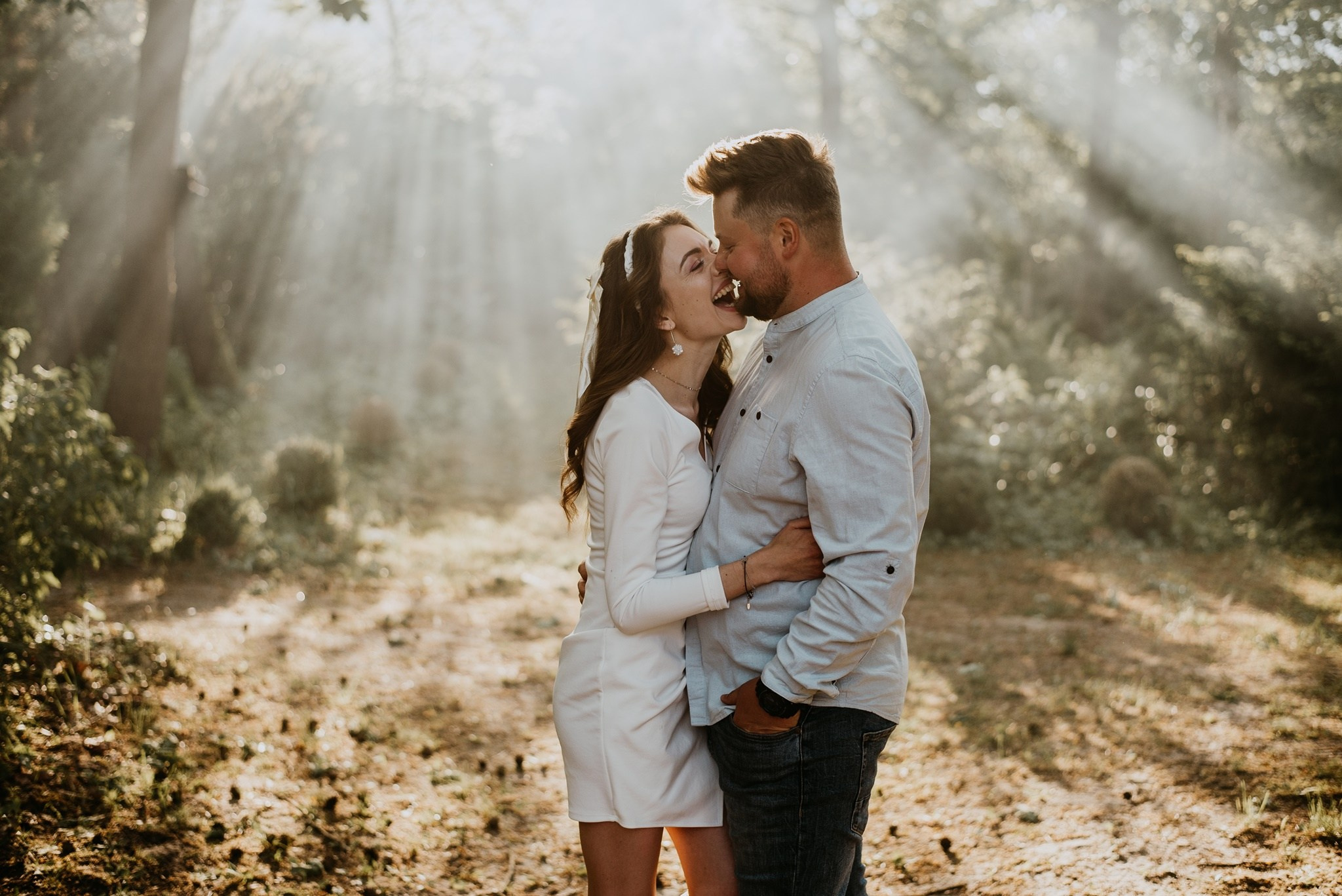 Sesja narzeczeńska Ewelina i Paweł. Dominika Strachacka Fotografia | Fotograf ślubny i rodzinny Opole Lubelskie Lublin