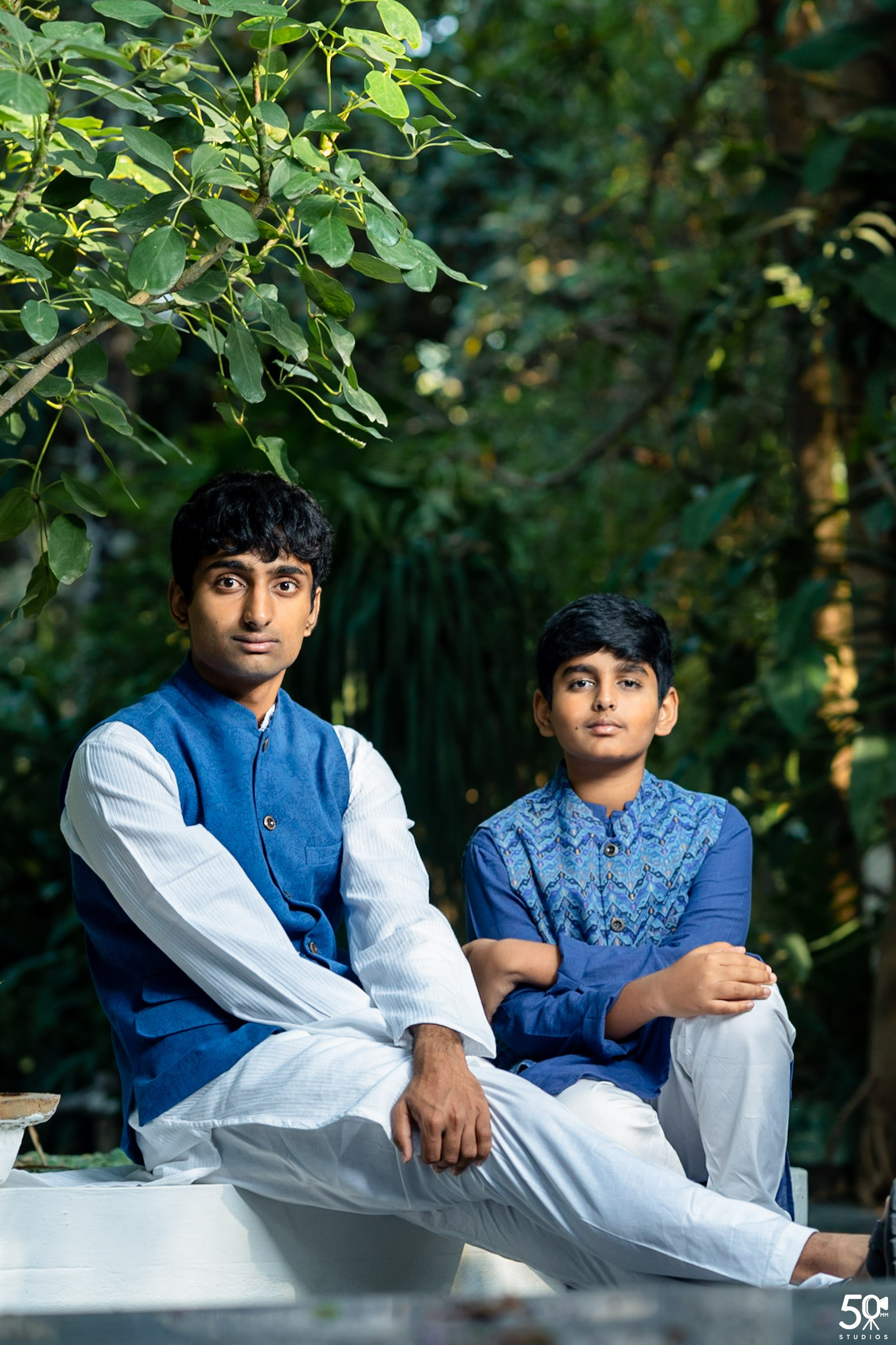 SANJAY AND SAKETH UPANAYANA. 50mm STUDIOS