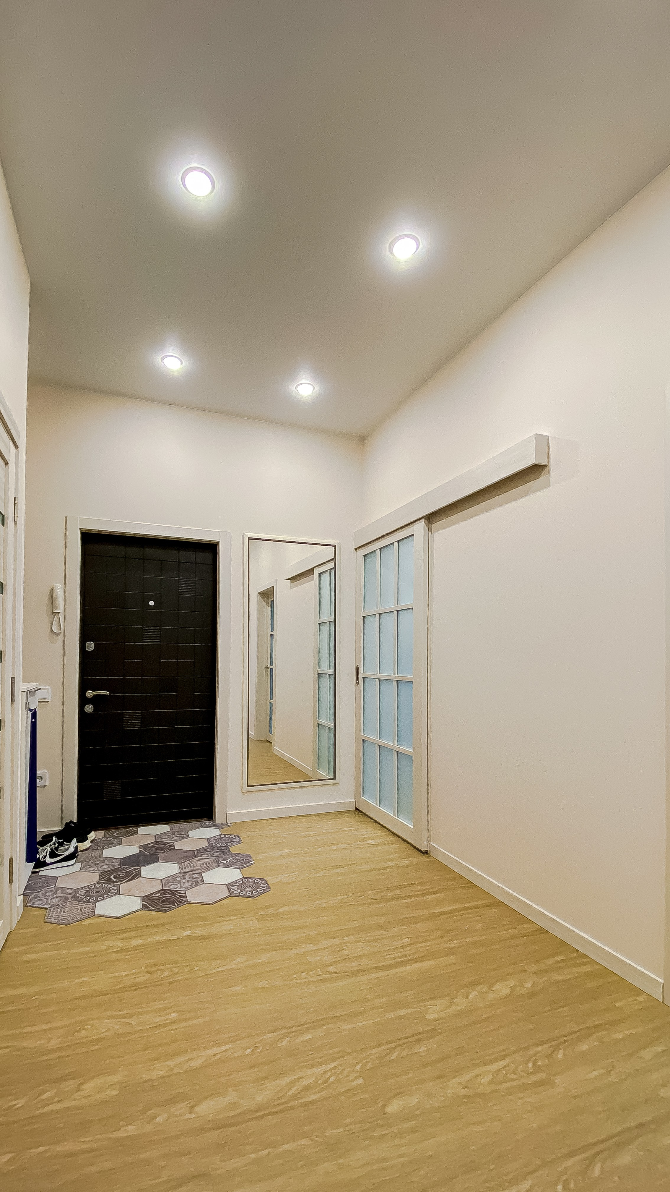 The apartment is 98 m2. Fotograf Dmitrii Donets