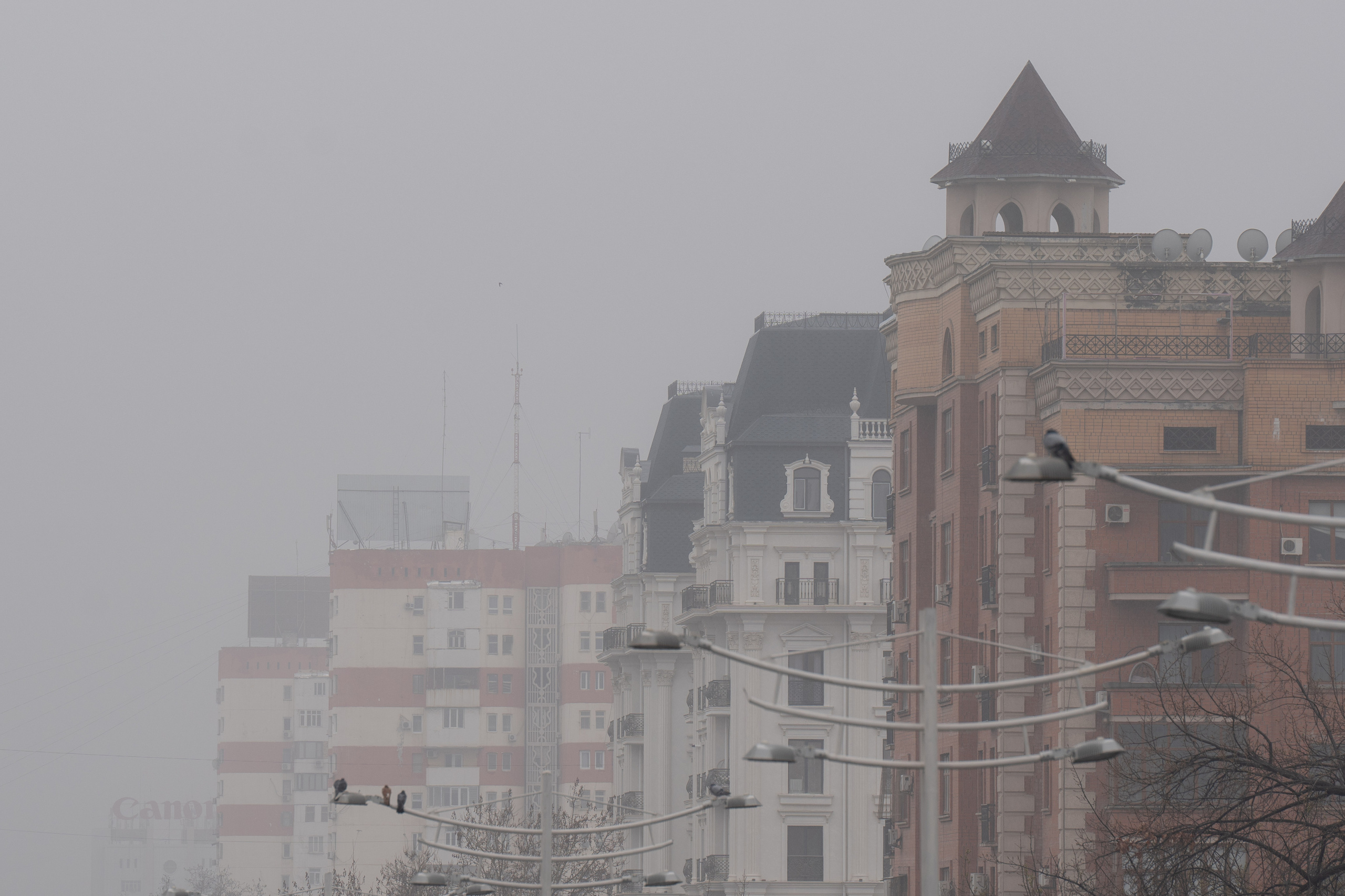 Ташкент во власти тумана. Георгий Намазов | Фотограф в Ташкенте