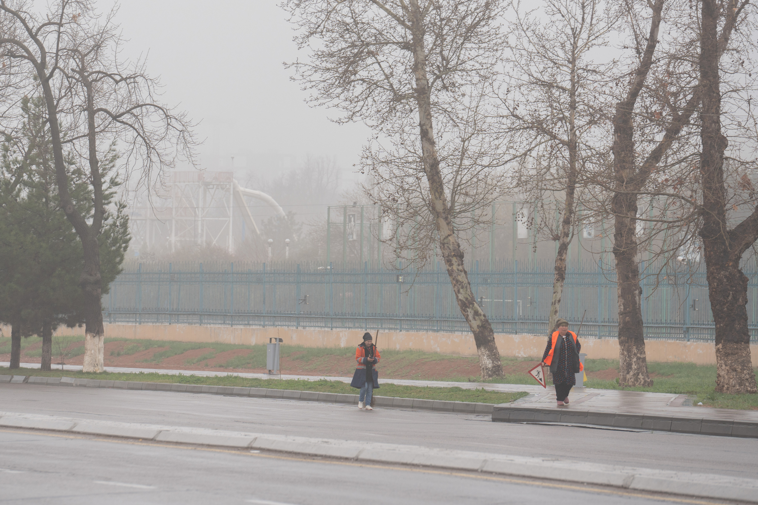 Ташкент во власти тумана. Георгий Намазов | Фотограф в Ташкенте
